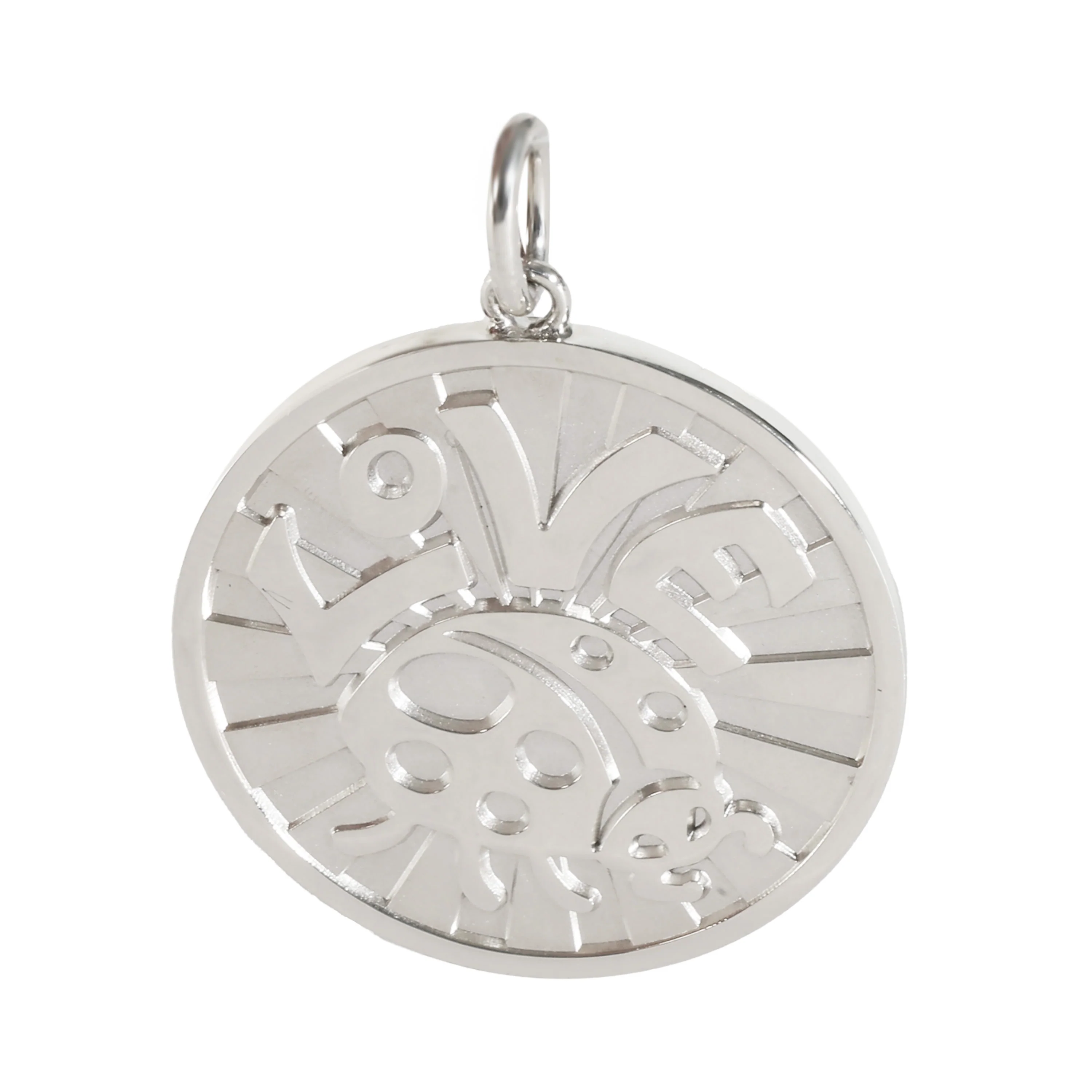Sterling Silver  Love Bug Charm