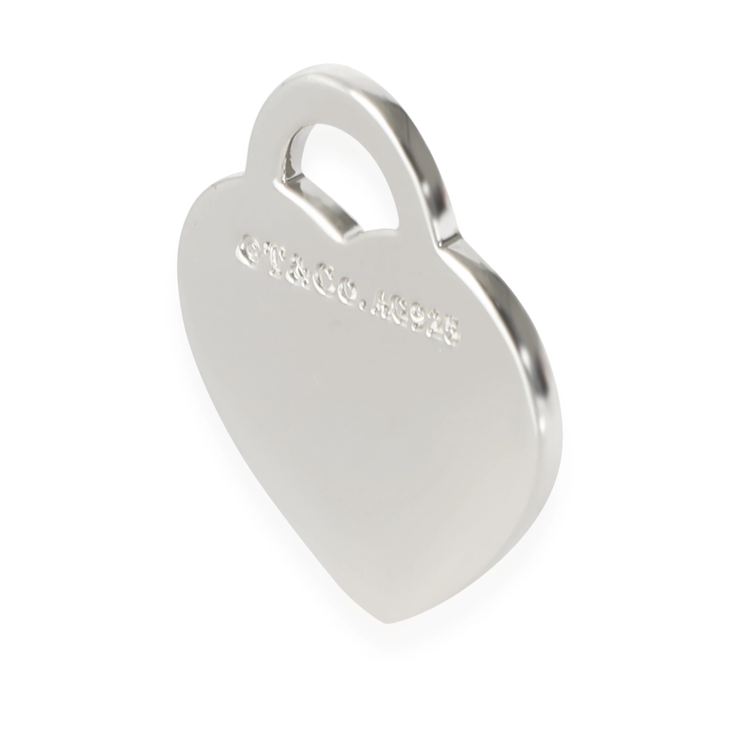 Sterling Silver Small Heart Charm - Image 2