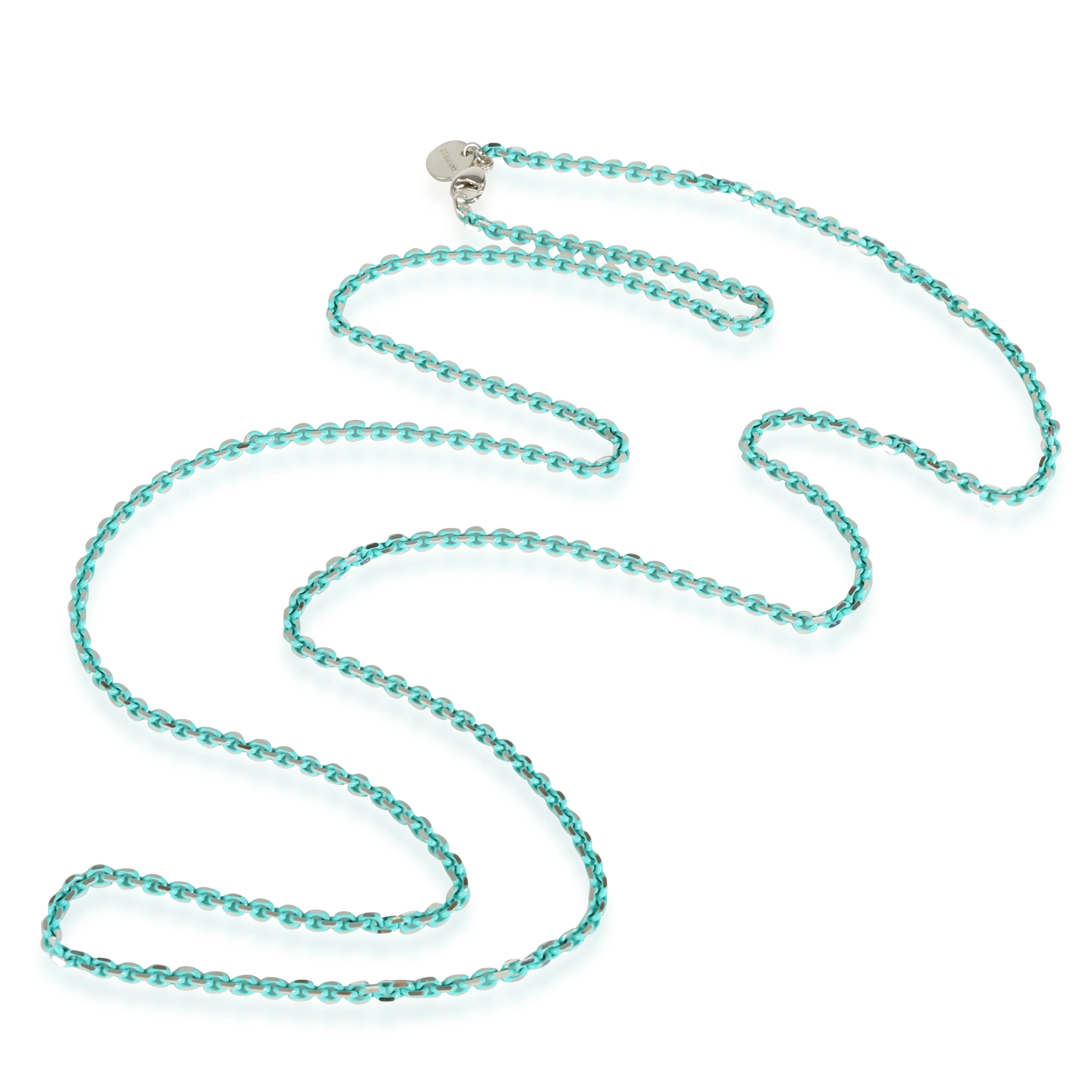 Sterling Silver Thick Sparkle Chain Necklace - Image 2