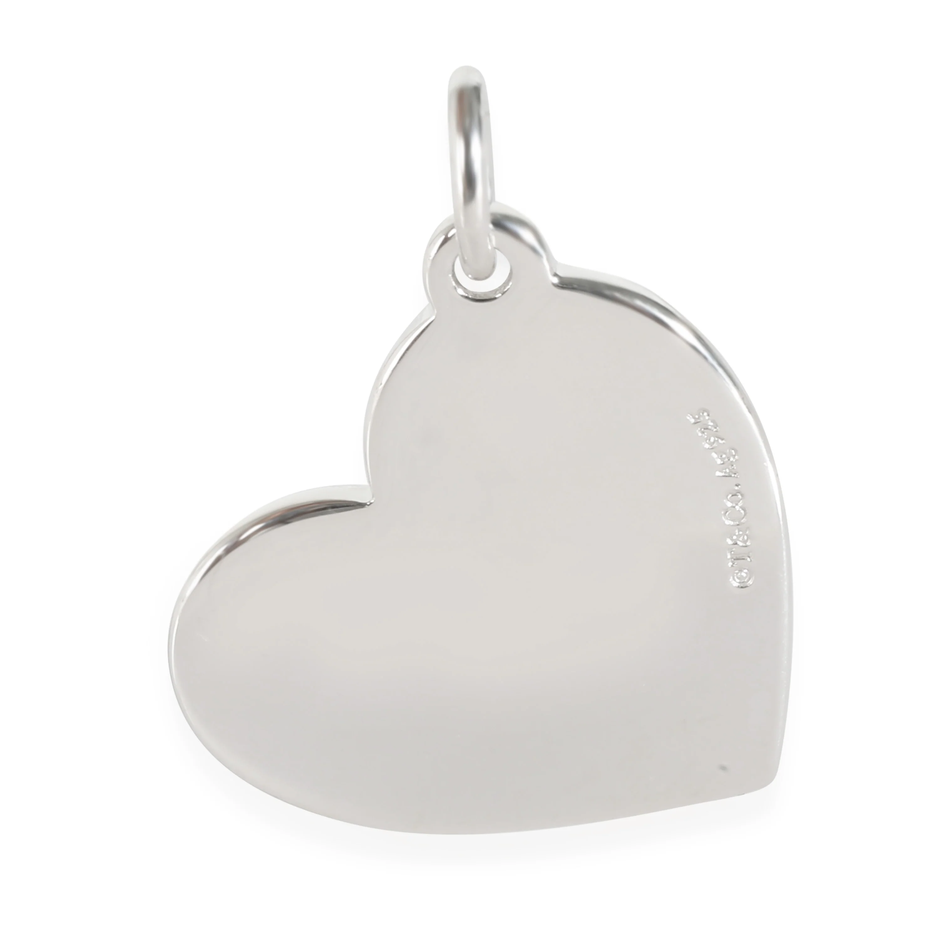 Sterling Silver  Mom Heart Charm - Image 3