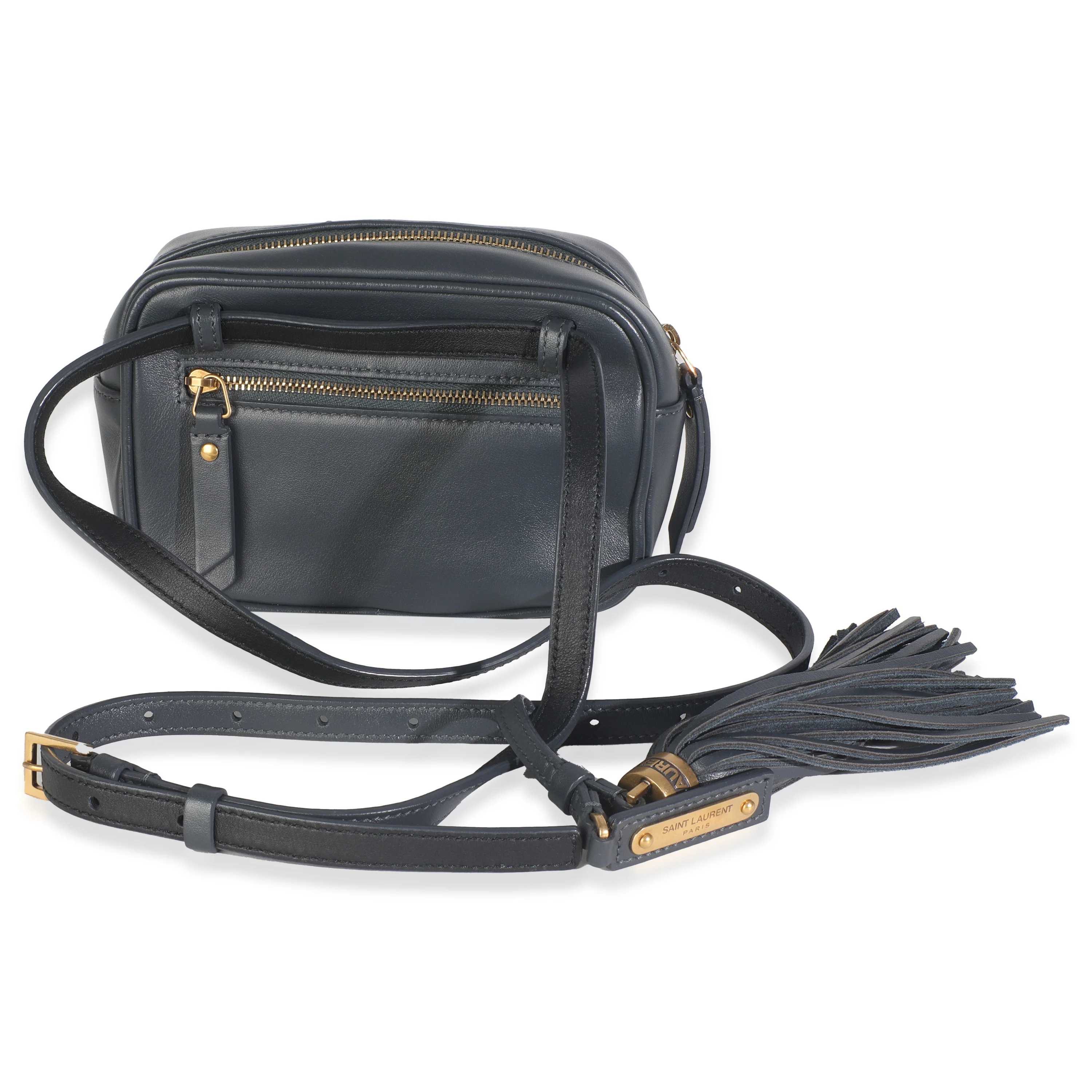 Smog Calfskin Matelasse Monogram Lou Belt Bag - Image 4