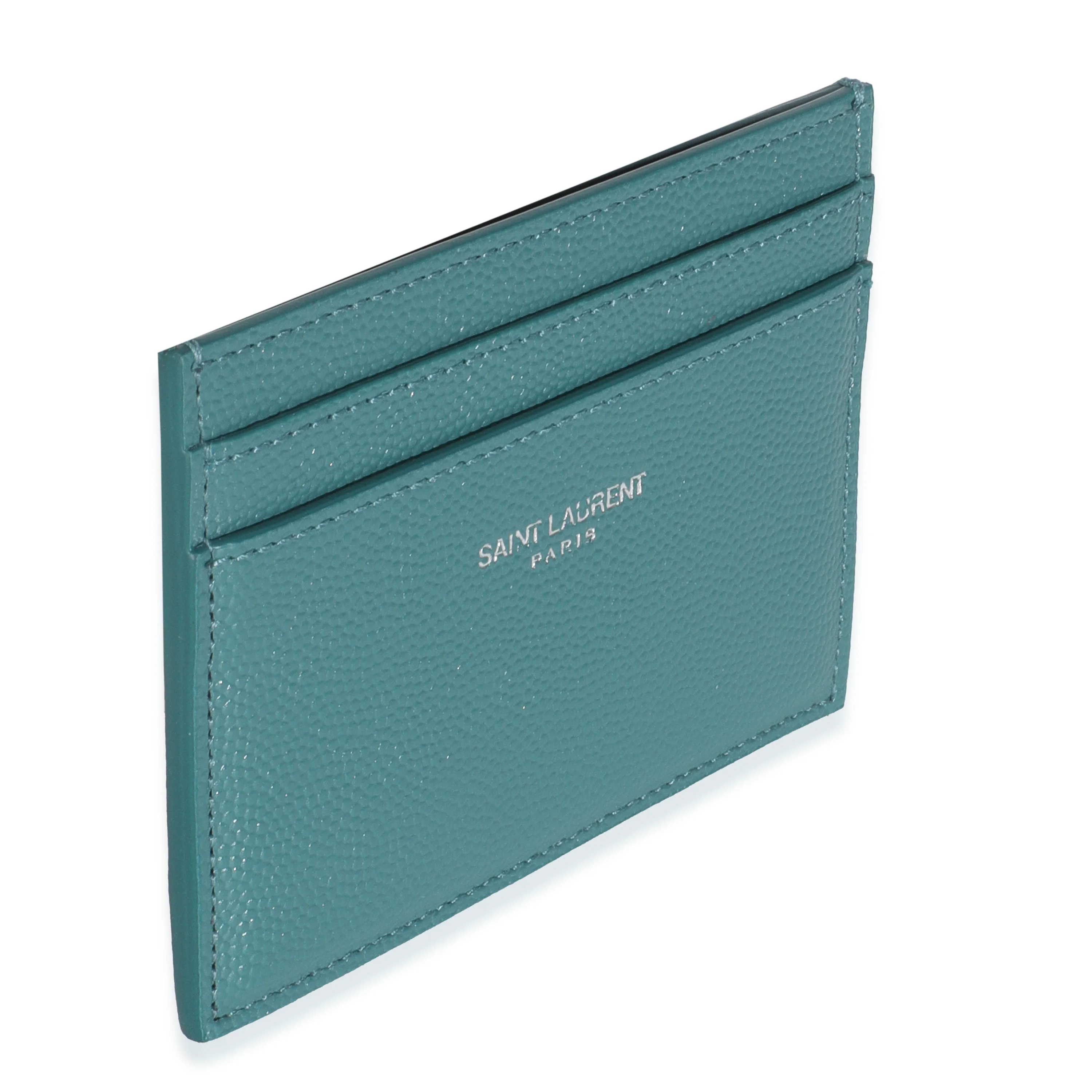 Turquoise Grain De Poudre Credit Card Case - Image 3