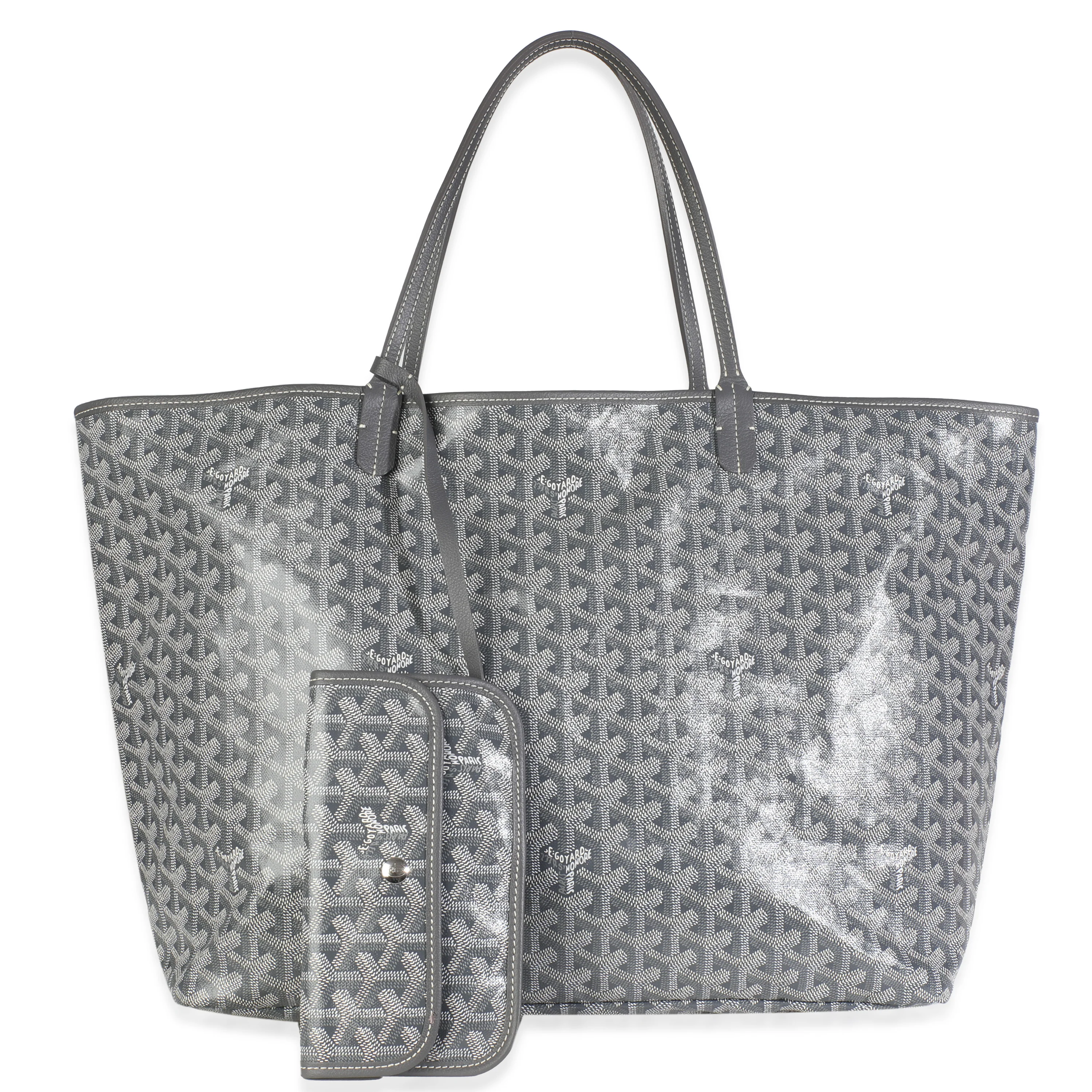 Grey Goyardine Canvas Saint Louis GM