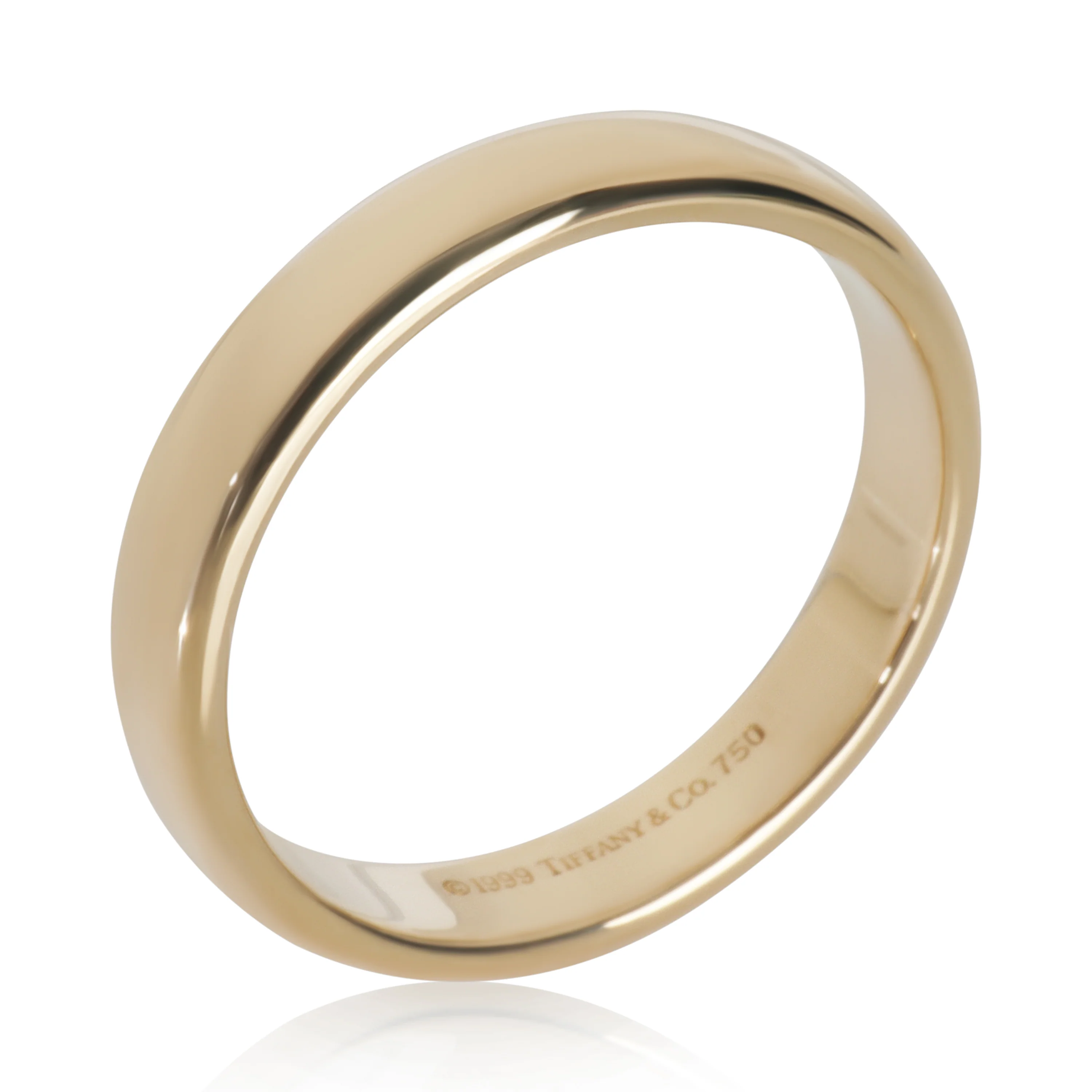 Yellow Gold  Tiffany Together Band - Image 5