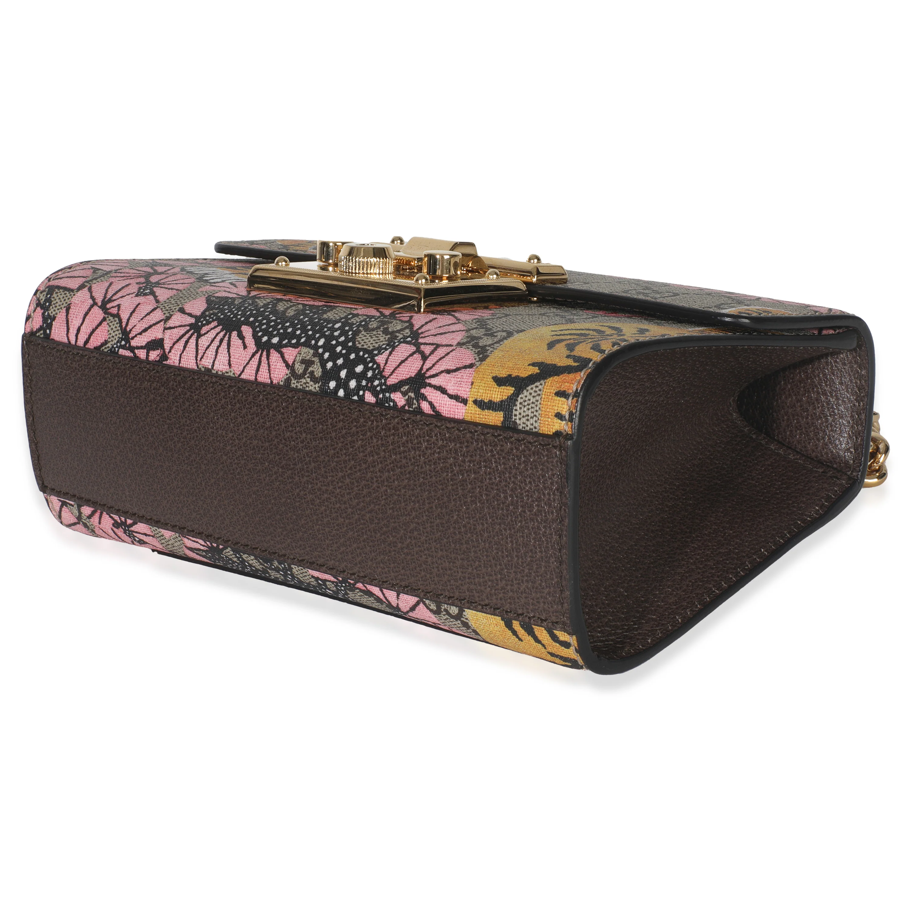 GG Supreme Bengal Tiger Padlock Small Shoulder Bag - Image 7