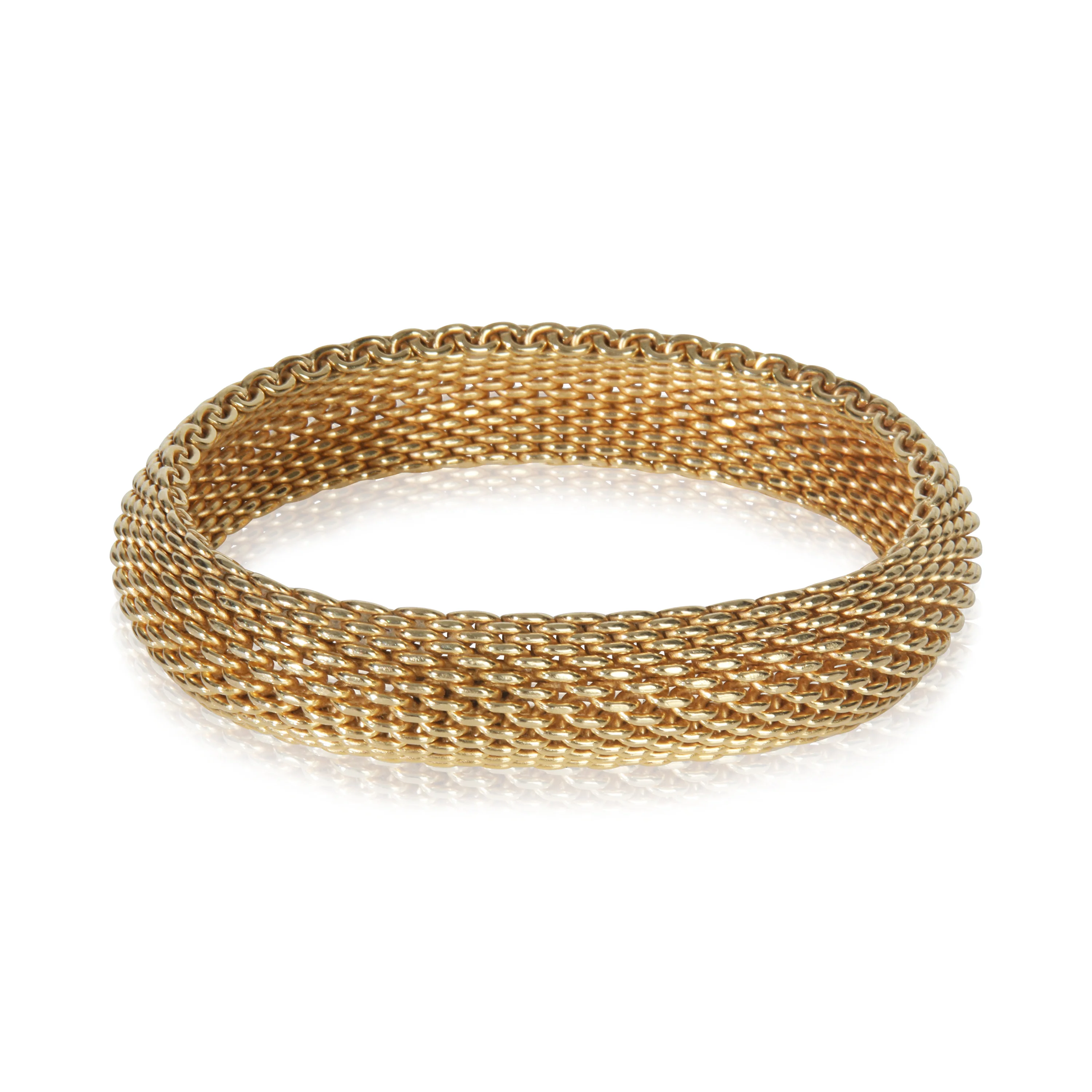 Yellow Gold  Somerset Mesh Bracelet - Image 3