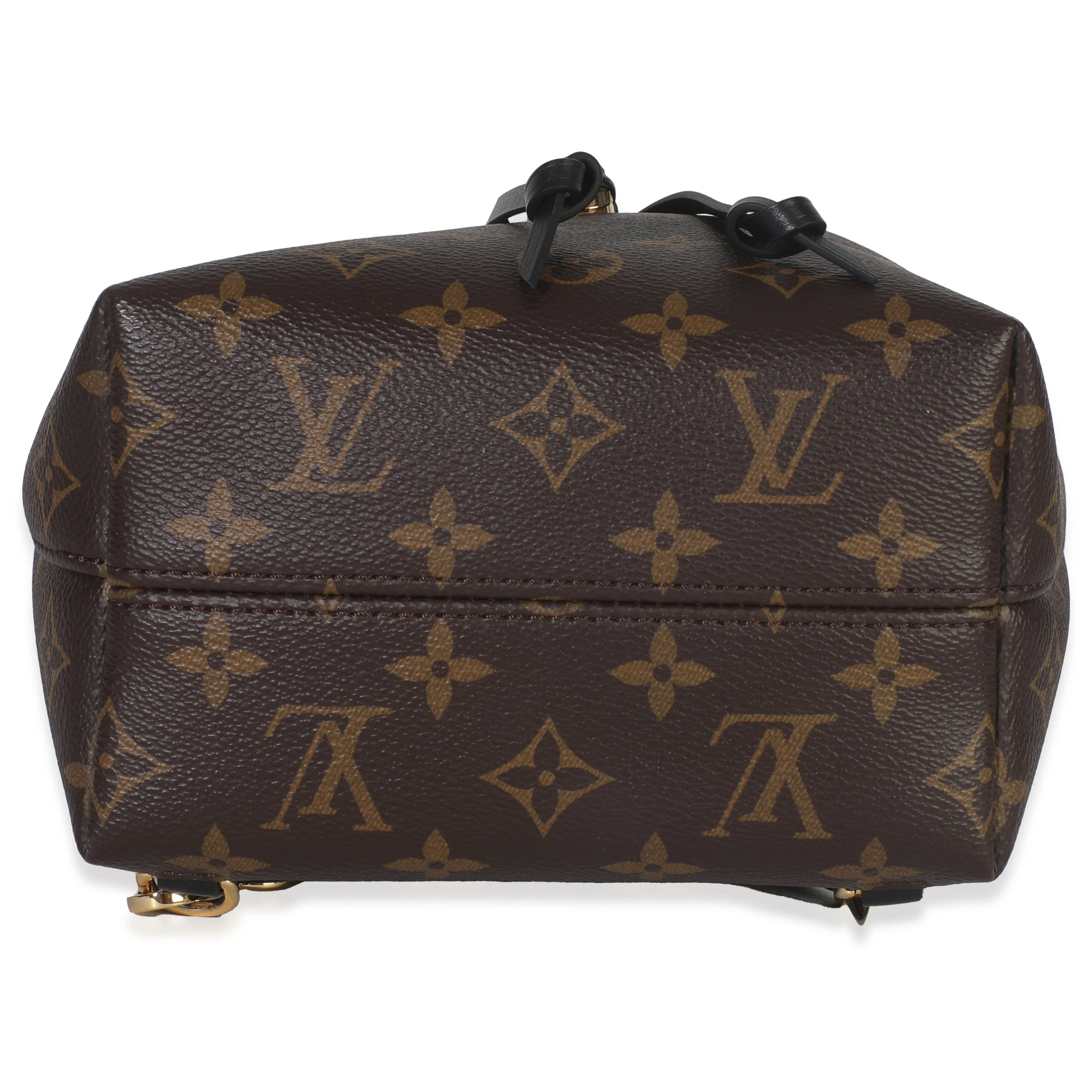 Black Monogram Canvas Montsouris BB NM - Image 5