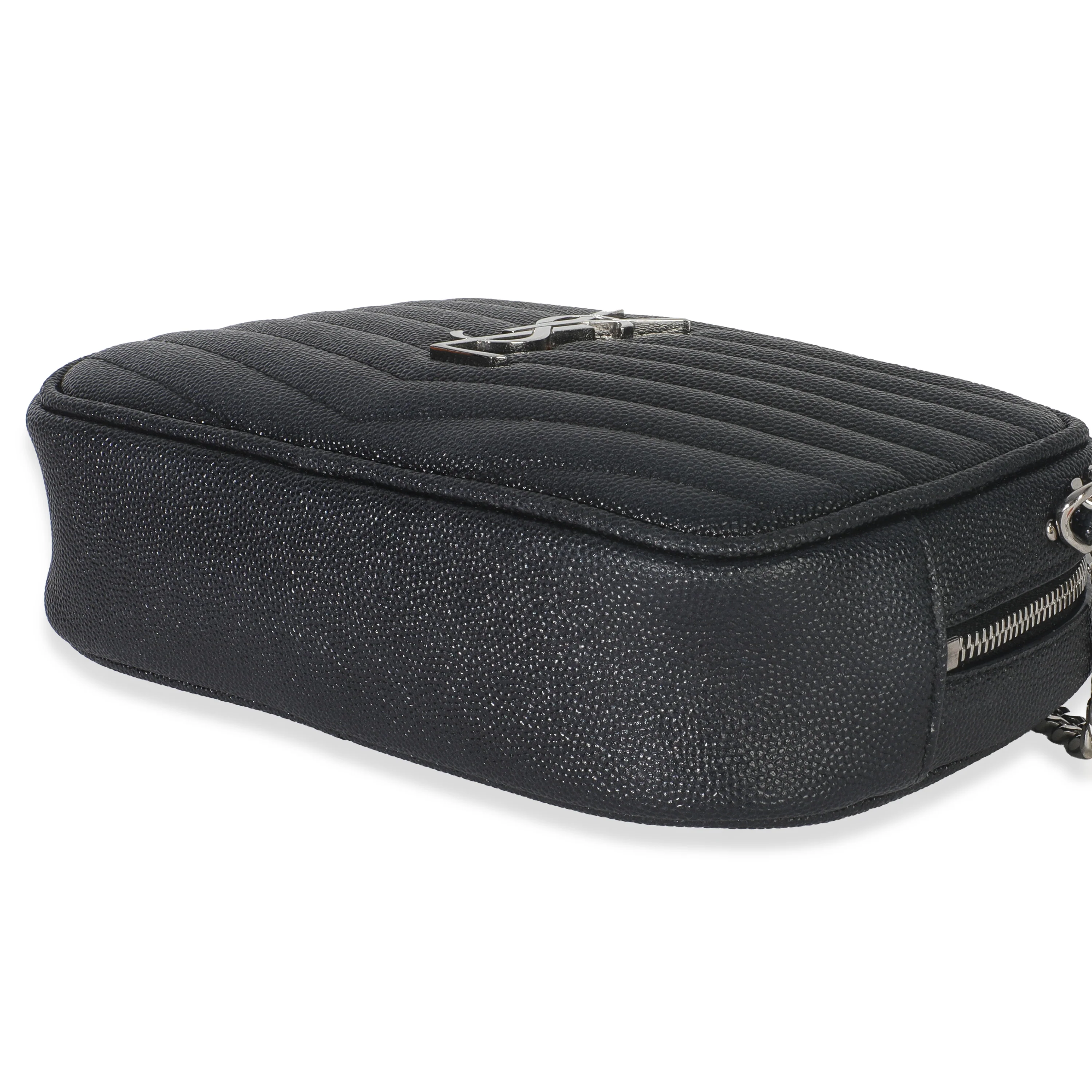 Black Grain De Poudre Mini Lou Camera Bag - Image 7