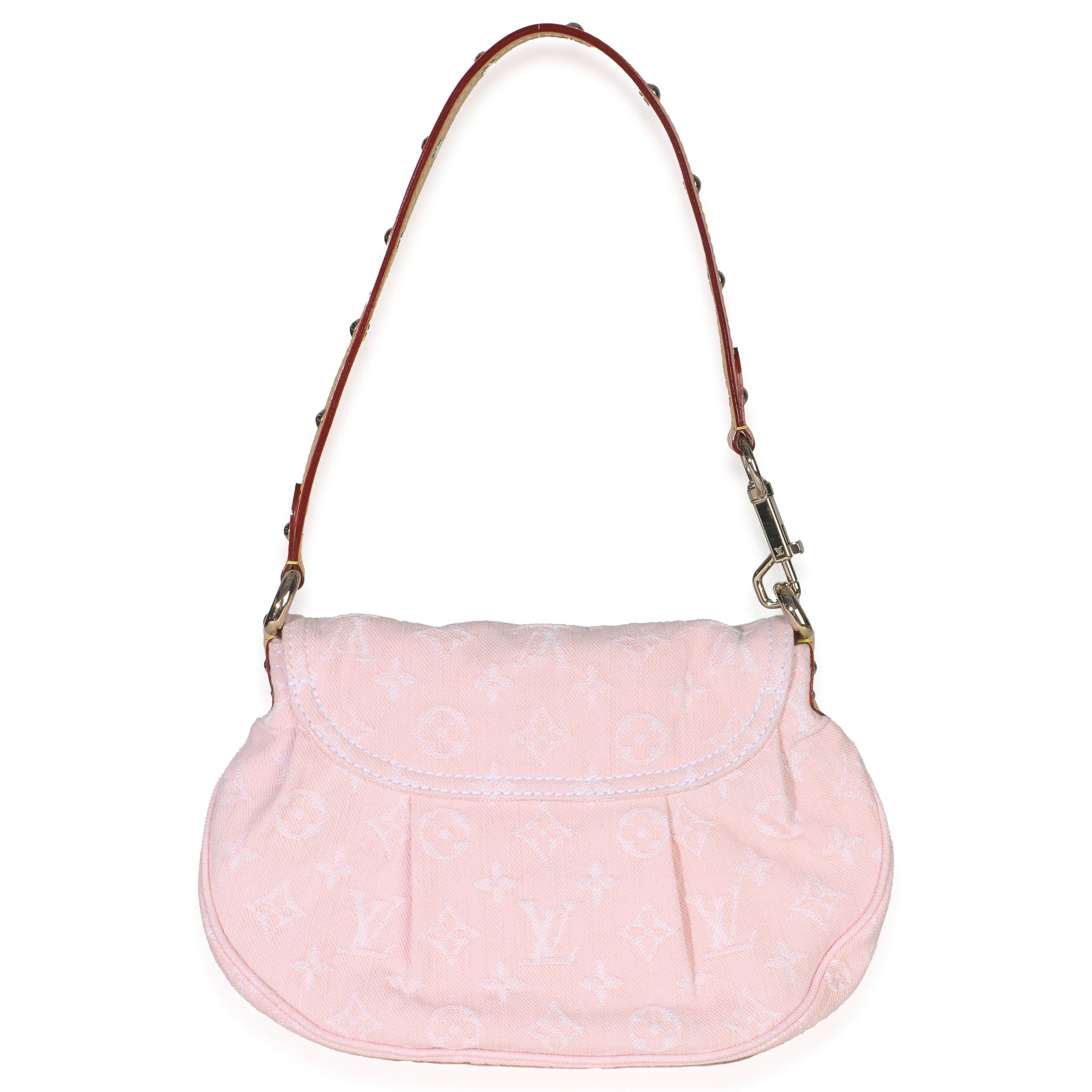Washed Pink Monogram Denim Sunset - Image 4