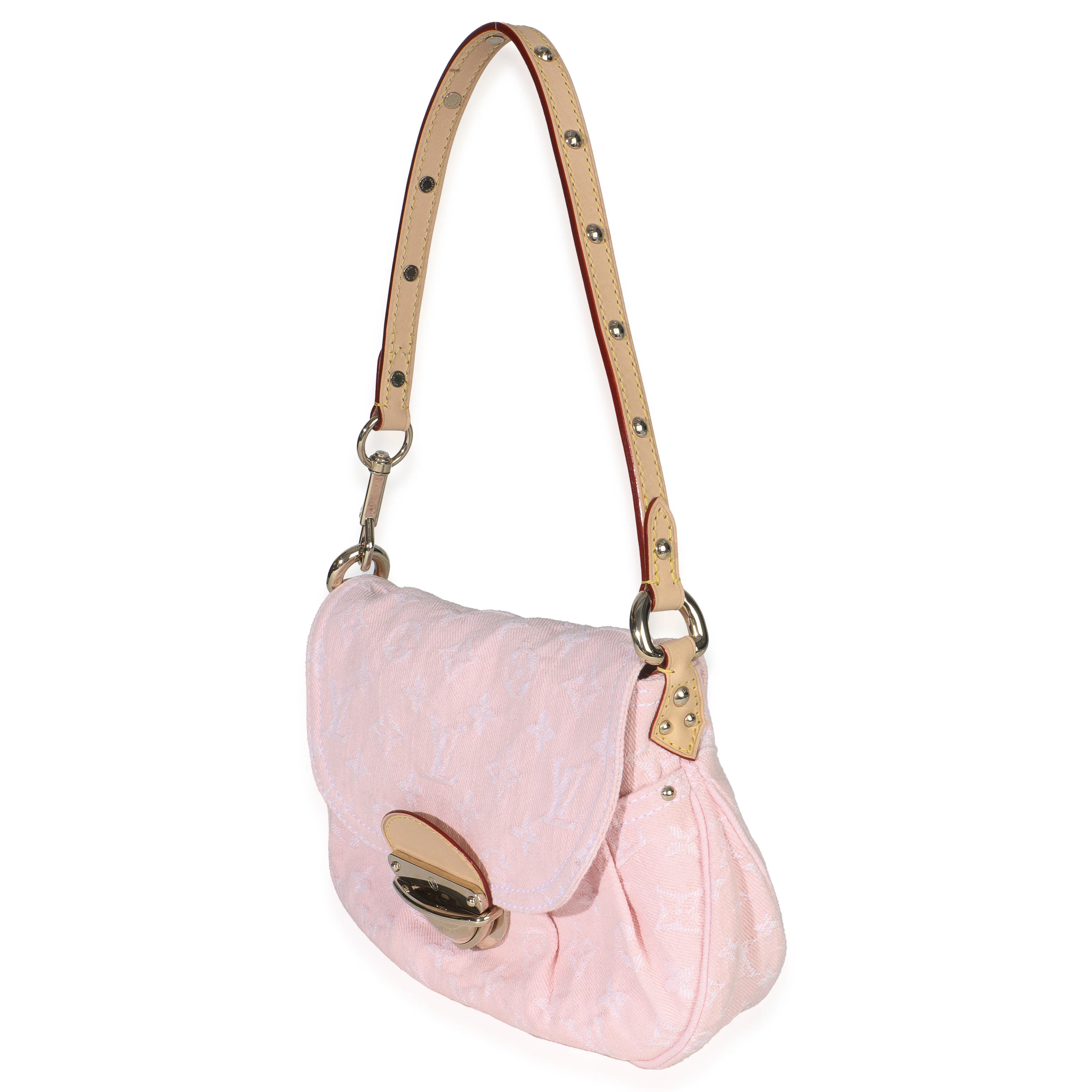Washed Pink Monogram Denim Sunset - Image 5