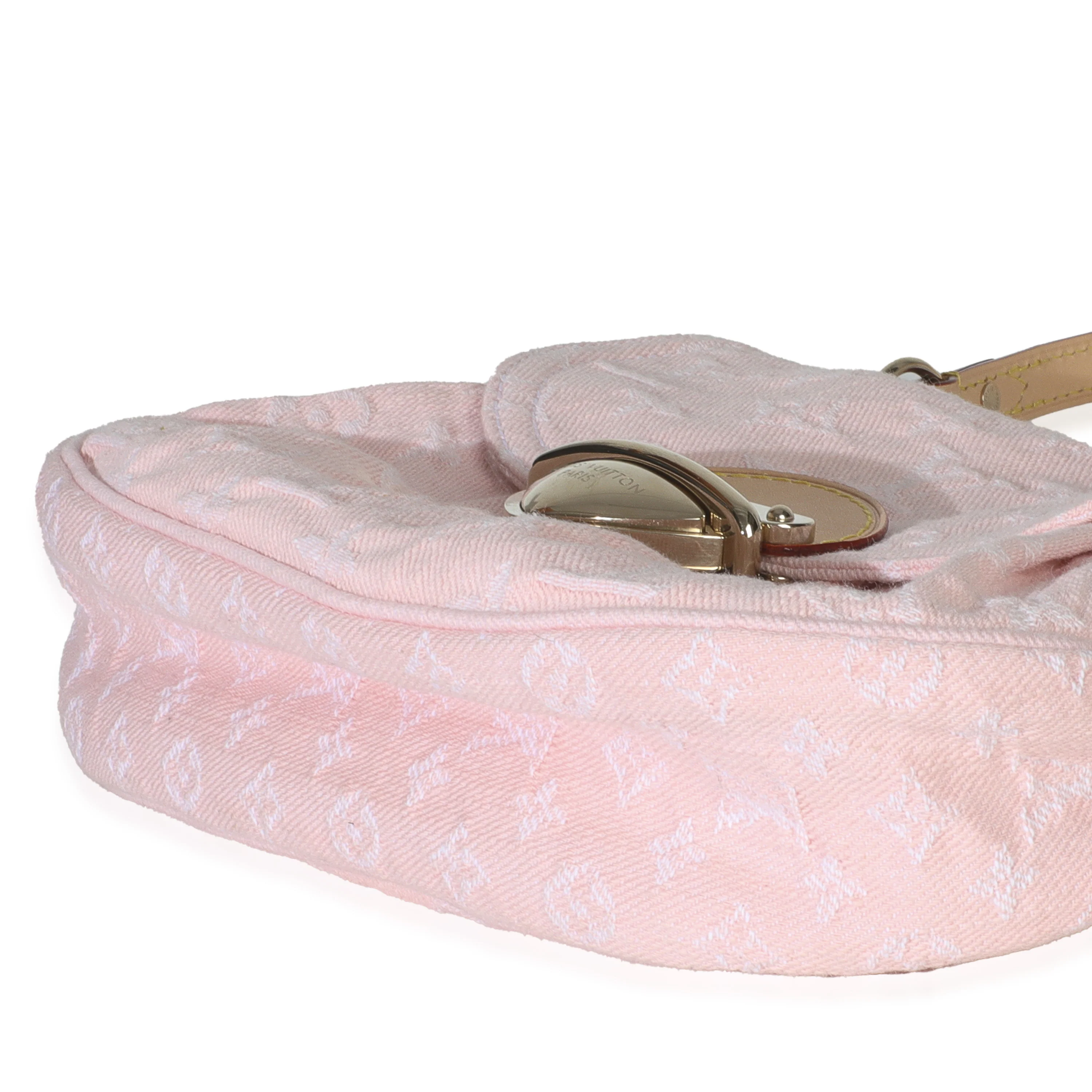 Washed Pink Monogram Denim Sunset - Image 6