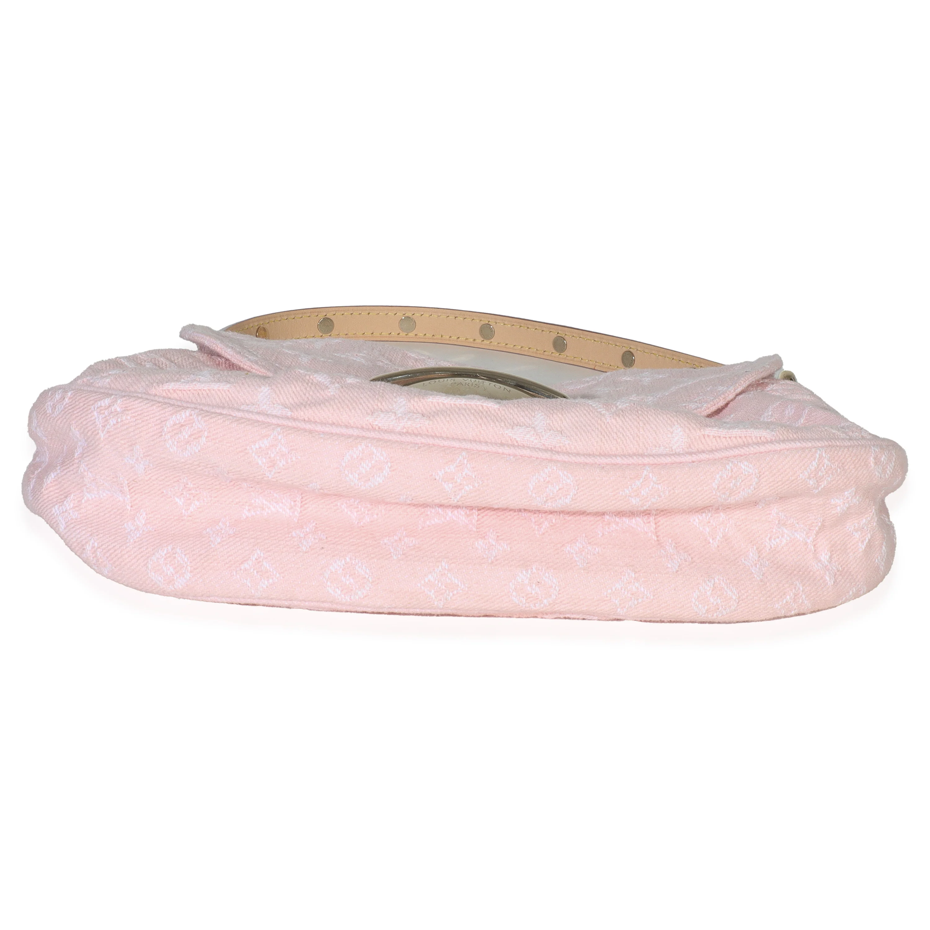 Washed Pink Monogram Denim Sunset - Image 7
