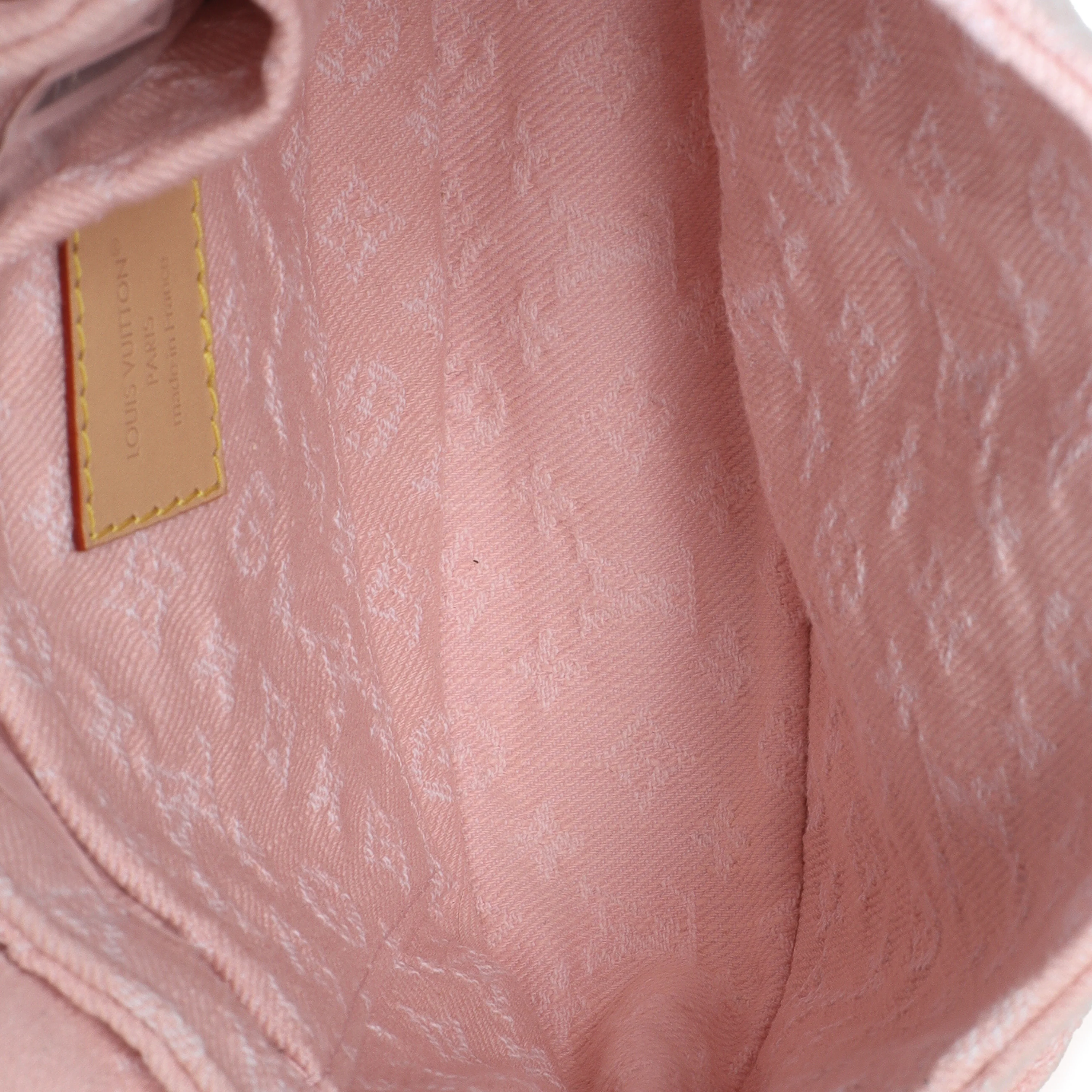 Washed Pink Monogram Denim Sunset - Image 9