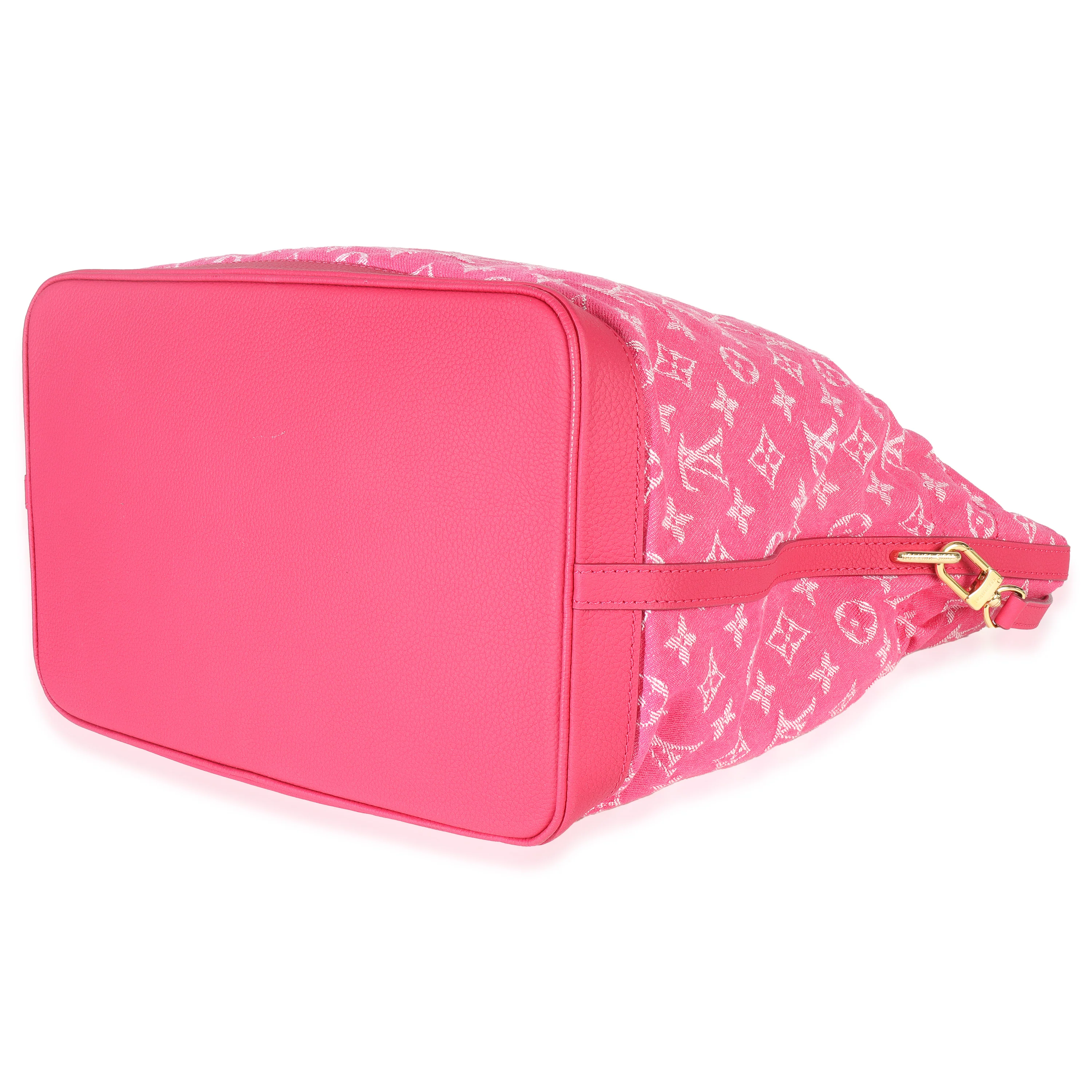 Rose Indien Monogram Denim Noefull MM - Image 7