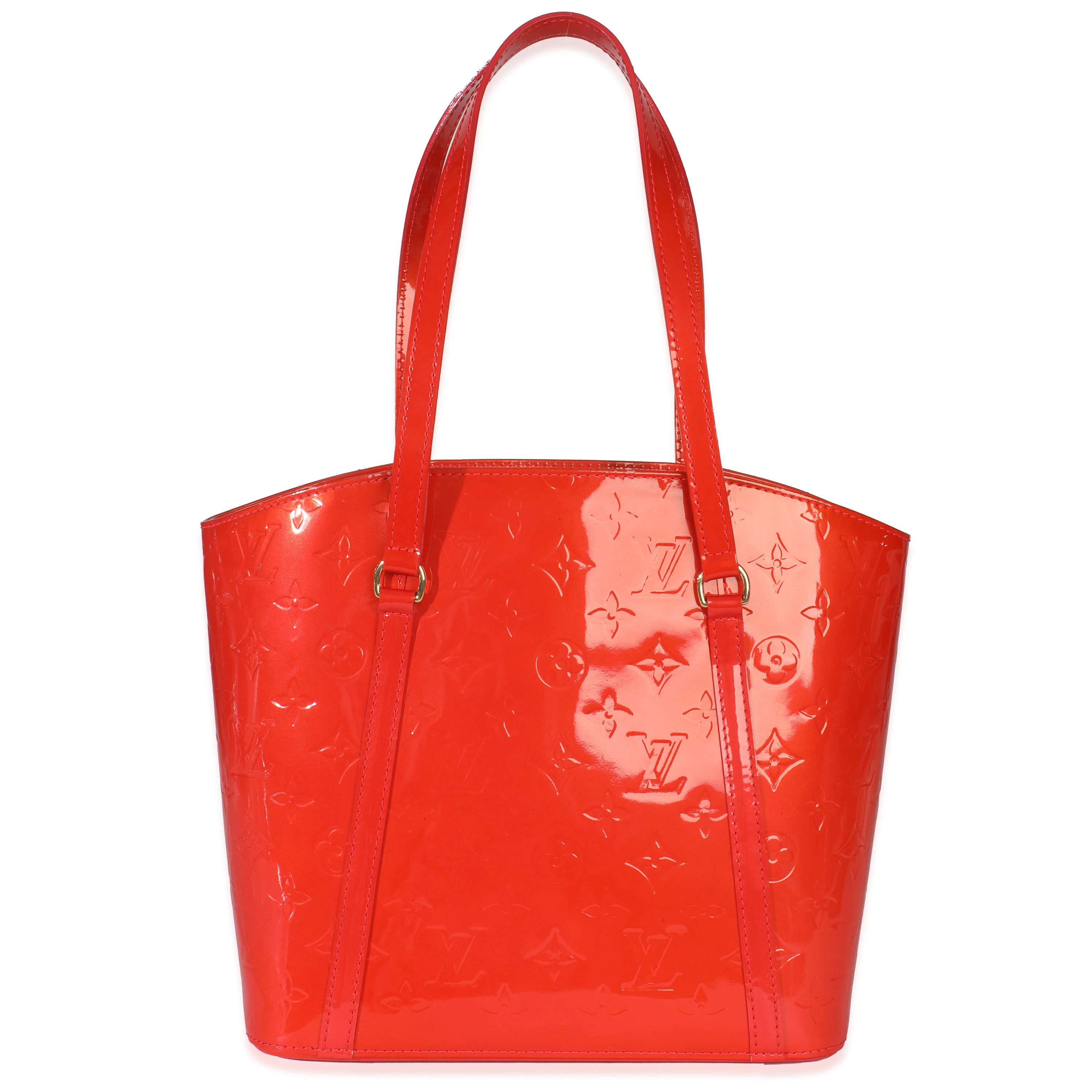 Rouge Grenadine Monogram Vernis Avalon MM