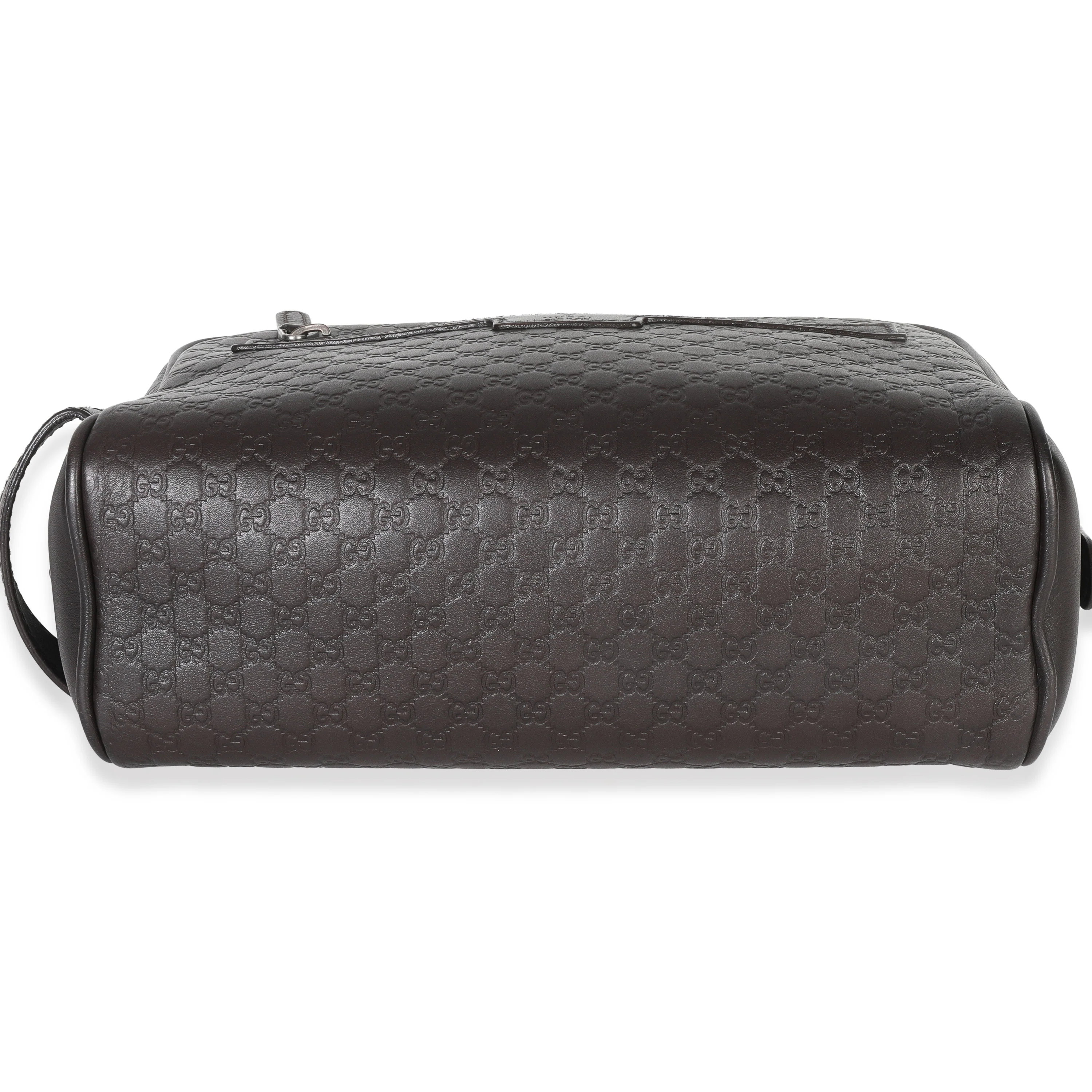 Brown Microguccissima Calfskin Toiletry Case - Image 5