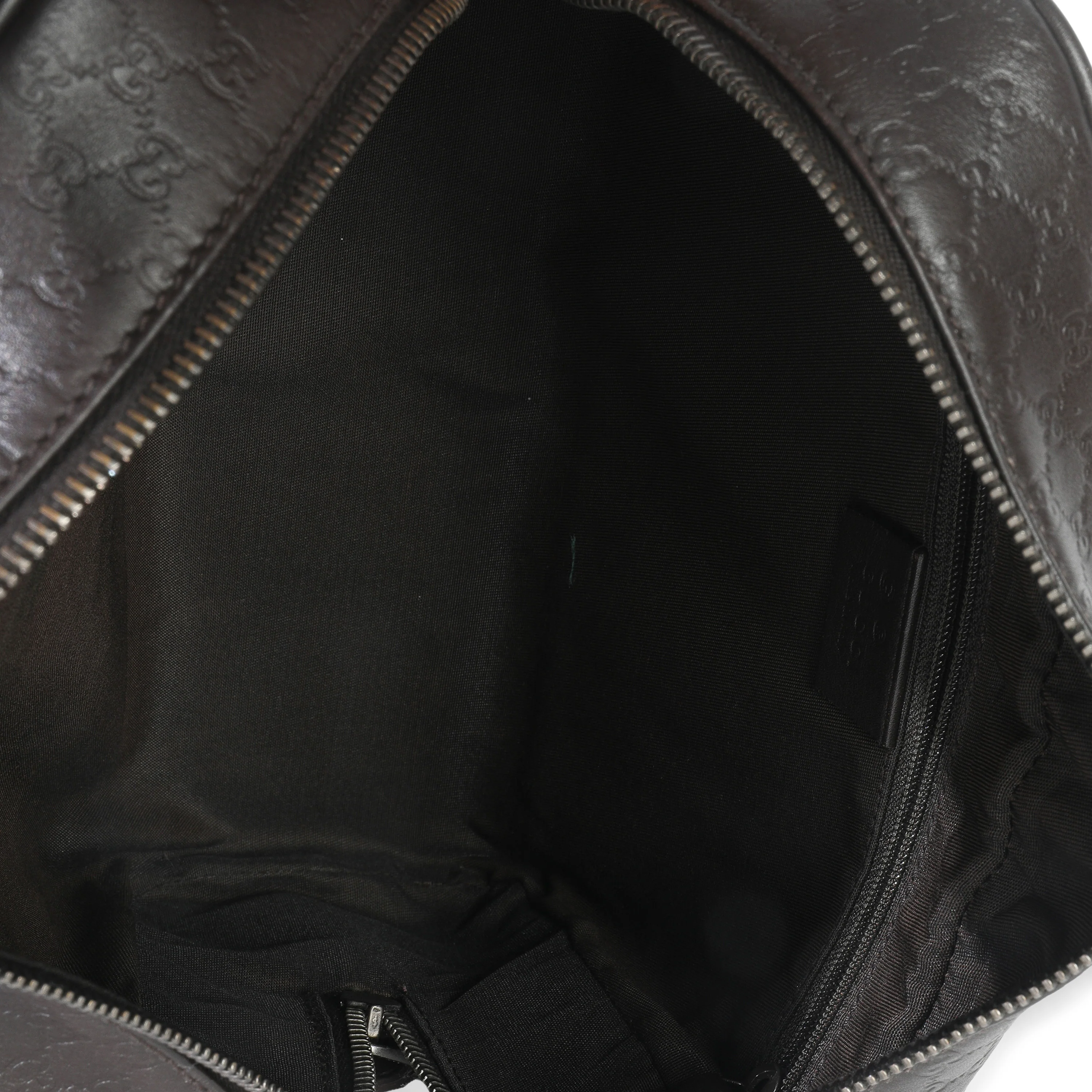 Brown Microguccissima Calfskin Toiletry Case - Image 8