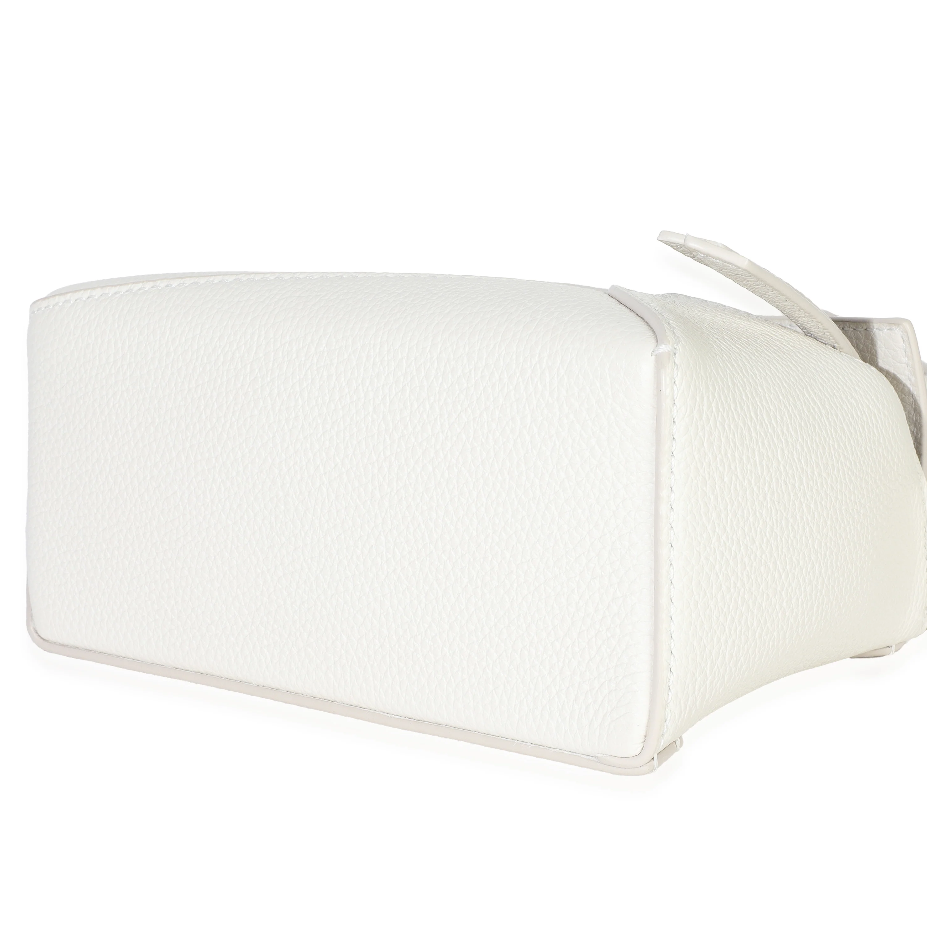 Sand Grained Calfskin Mini Puzzle Edge Bag - Image 7