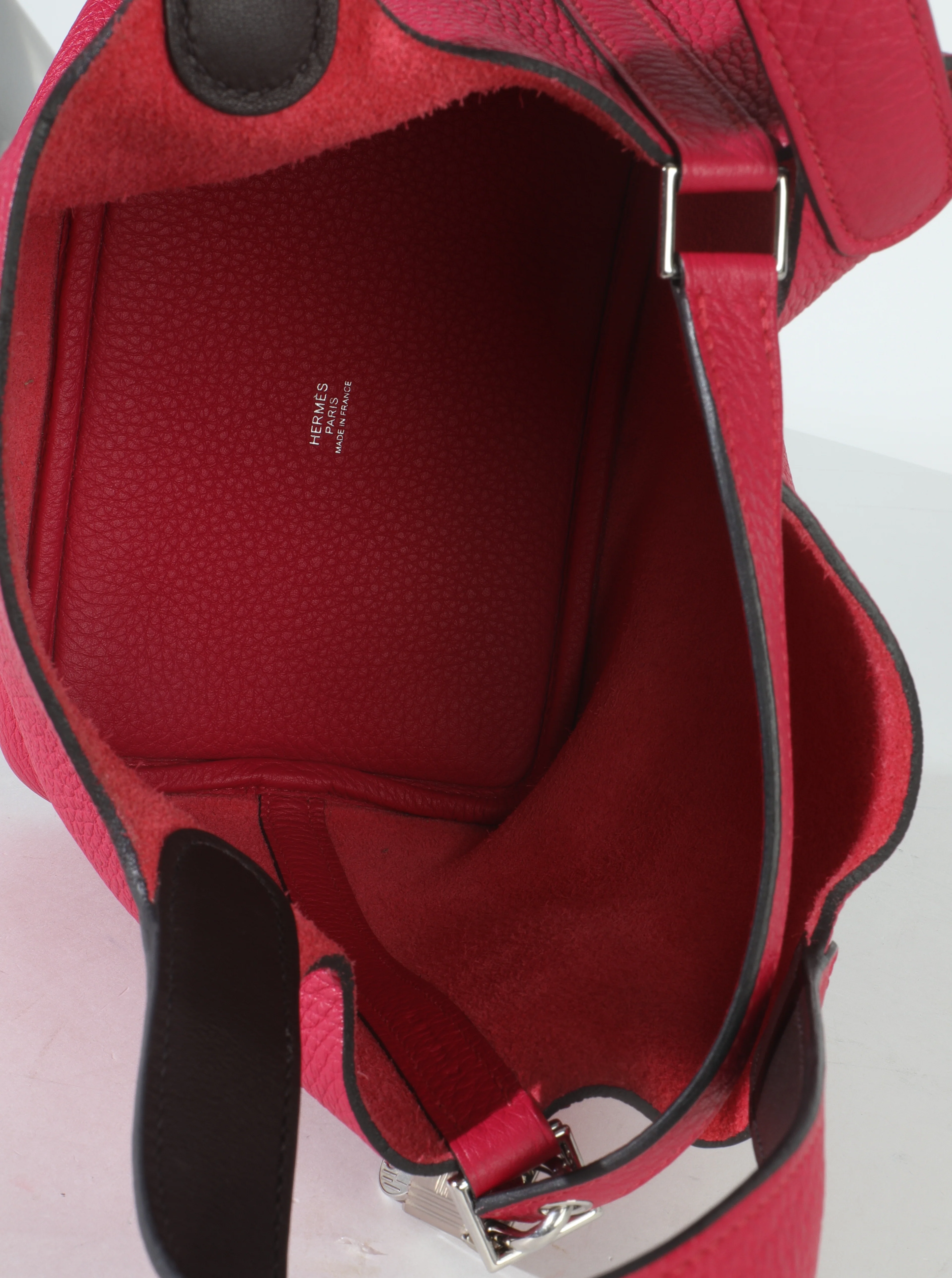 Framboise Rouge Sellier Clemence Eclat Picotin 18 PHW - Image 8