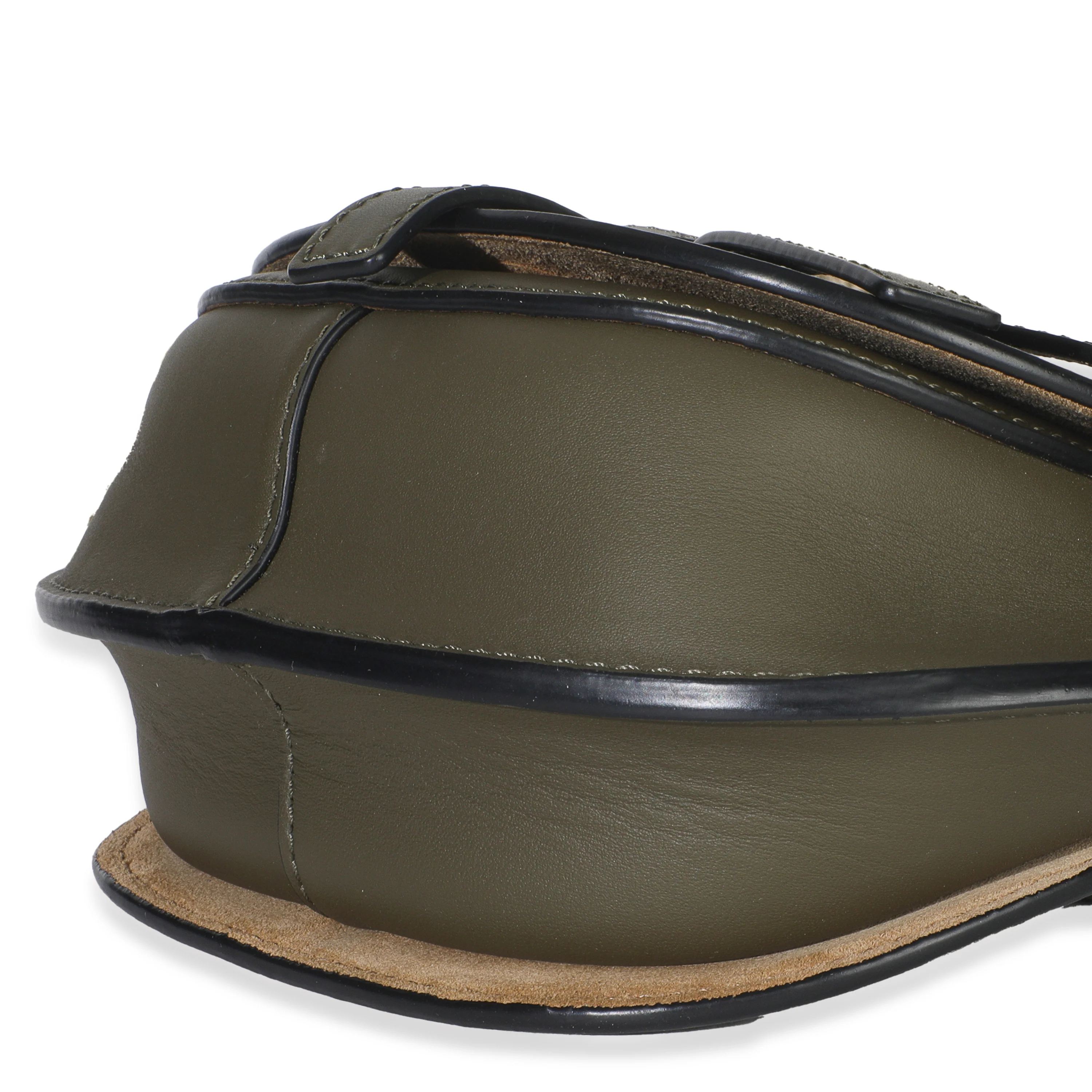 Khaki Calfskin Mini Gate Dual Bag - Image 7