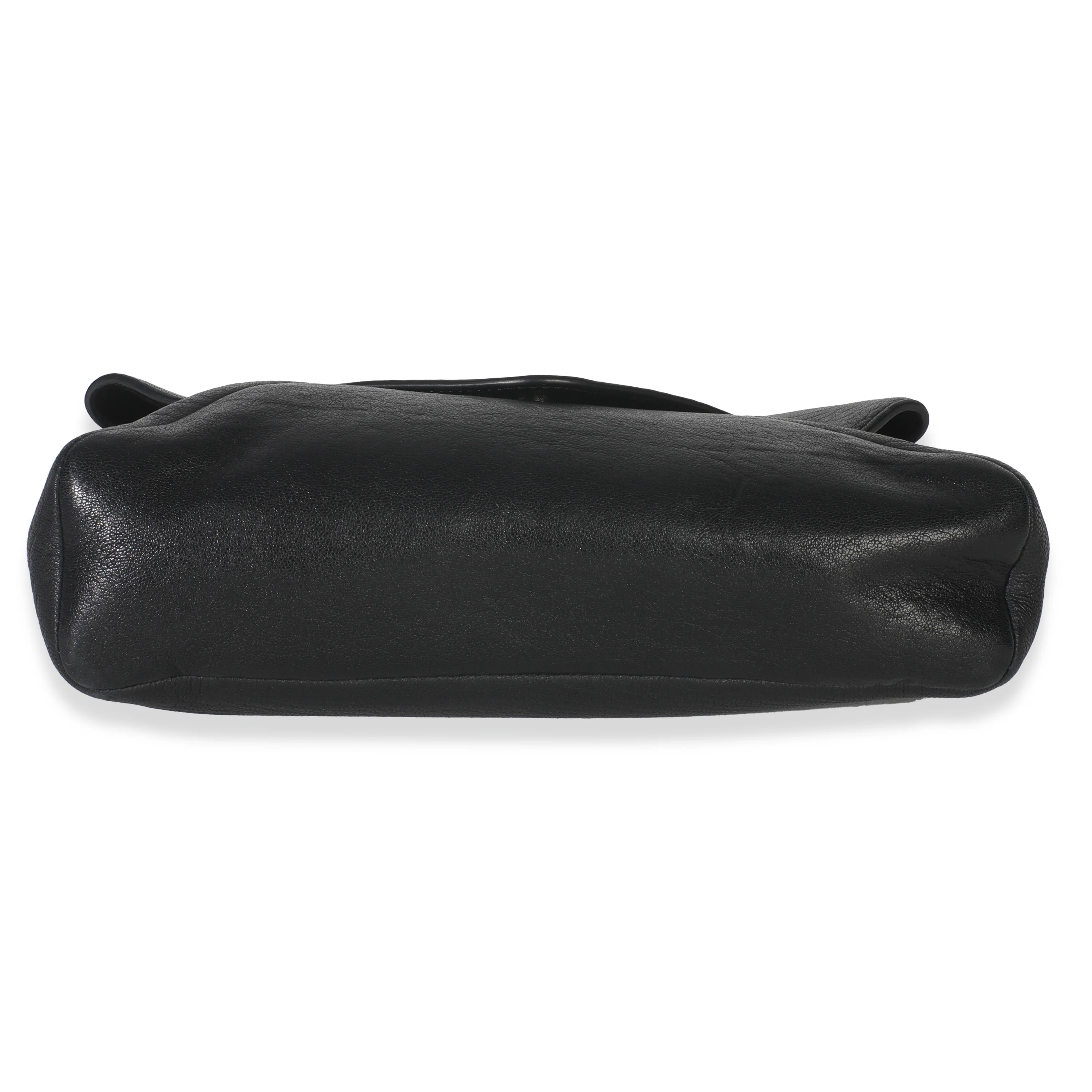 Black Lambskin Cassandre Envelope Messenger - Image 5