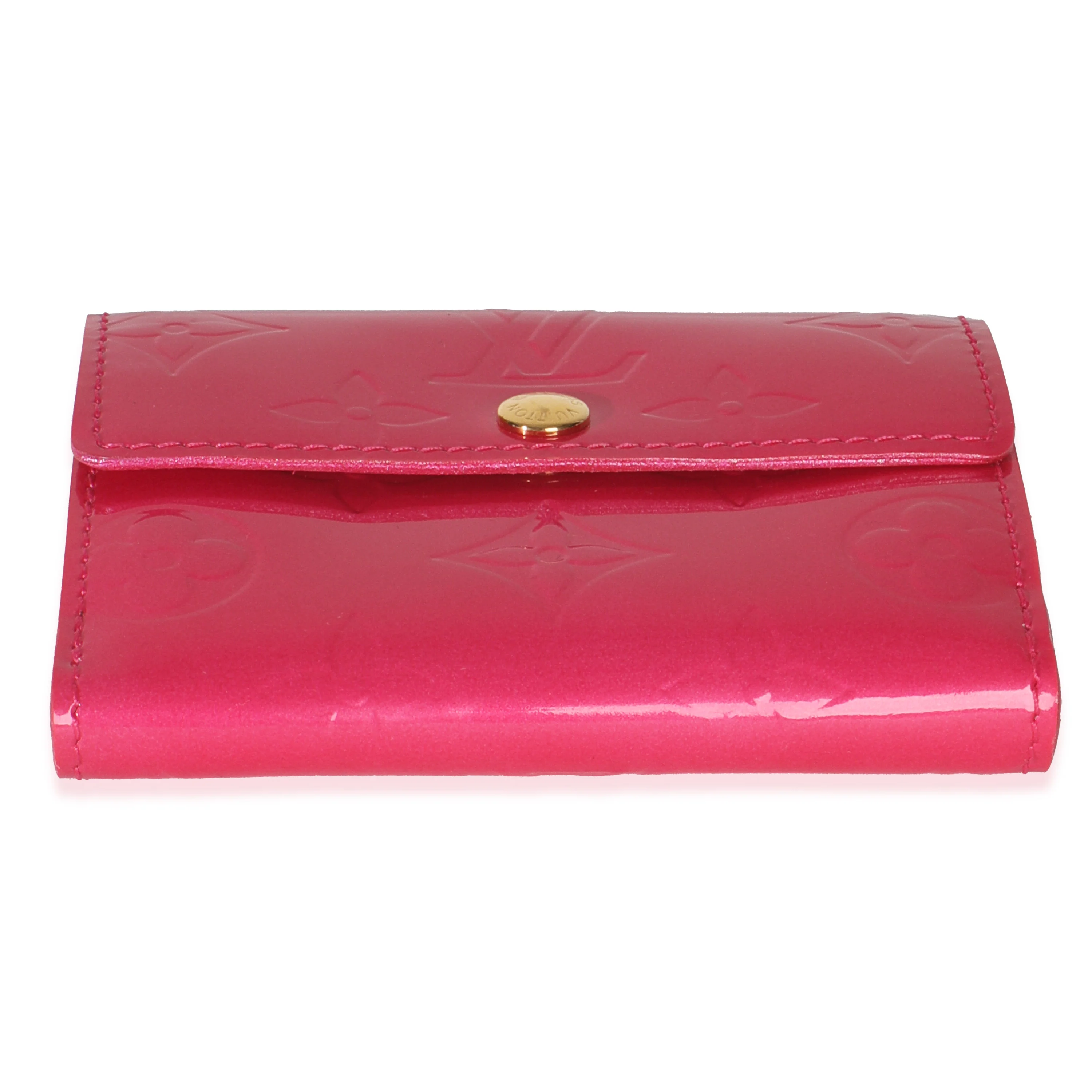 Fuschia Monogram Vernis Elise Wallet - Image 5