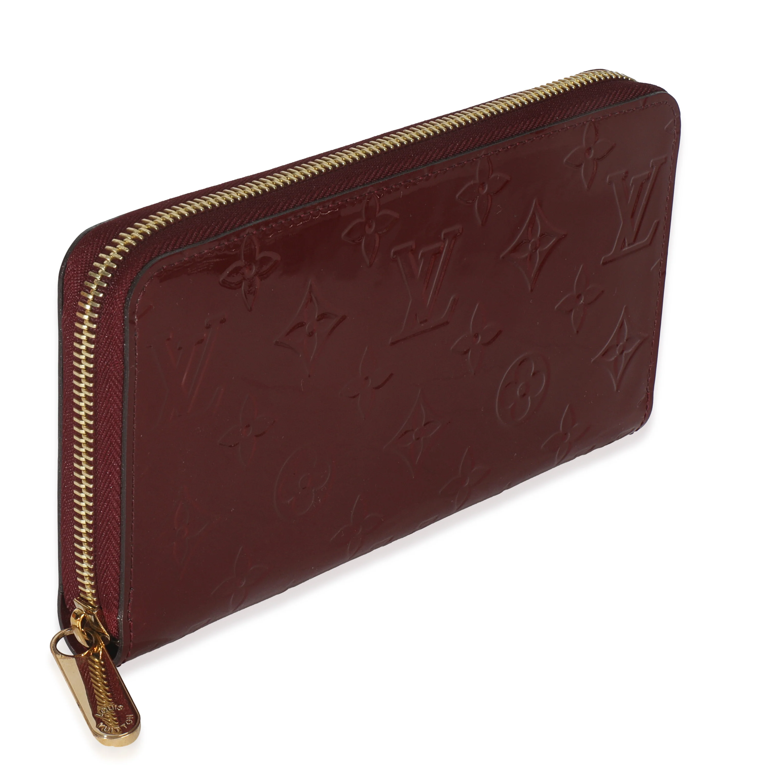 Red Monogram Vernis Zippy Wallet - Image 3