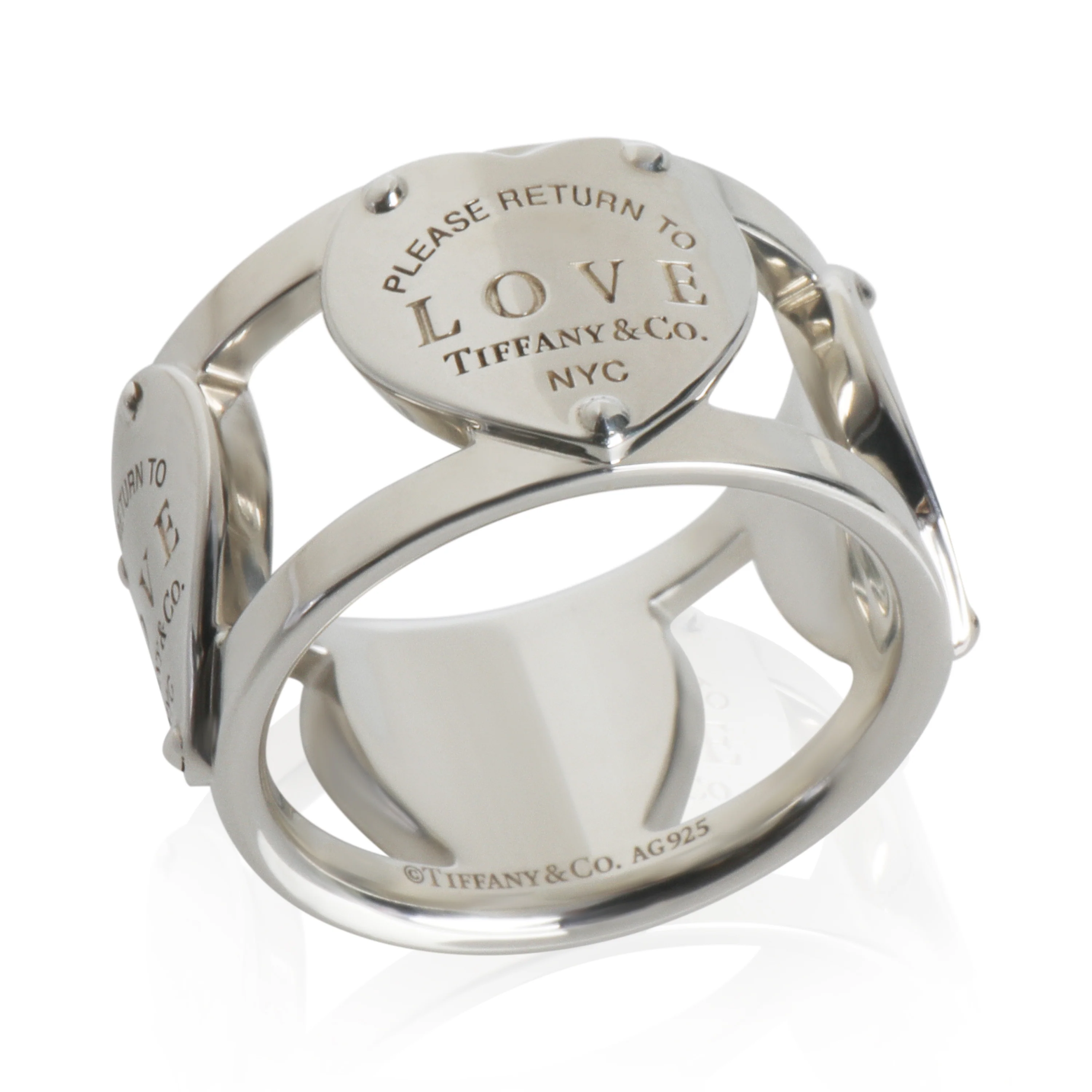 Sterling Silver Return To Tiffany Ring - Image 5