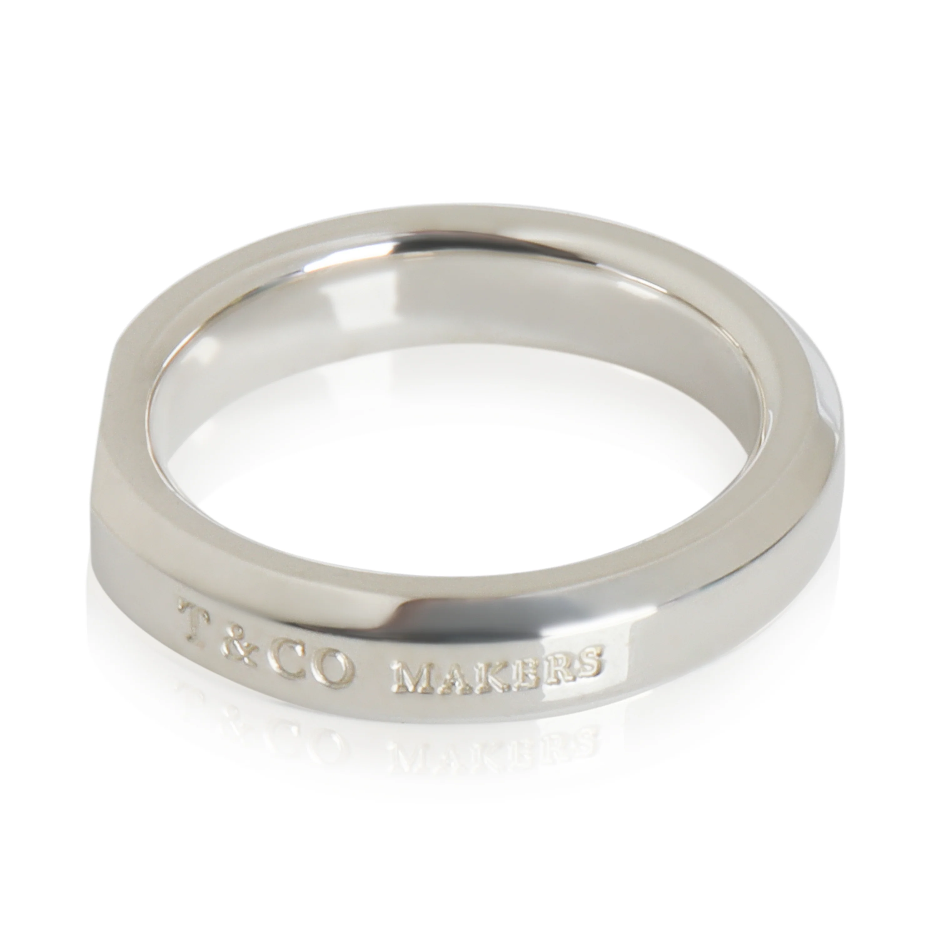 Sterling Silver  Makers Narrow Slice Ring - Image 3