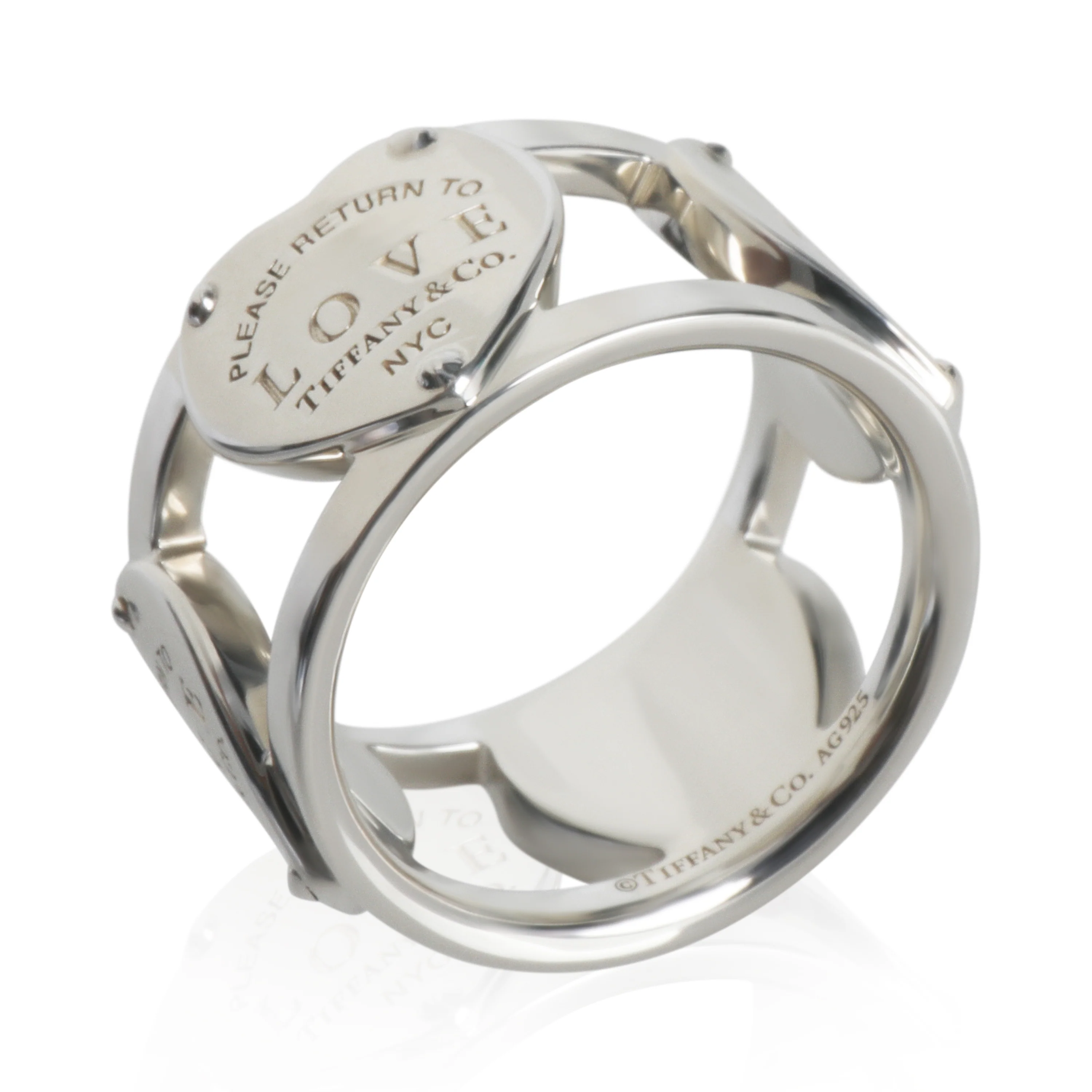 Sterling Silver  Return To Tiffany Ring - Image 4