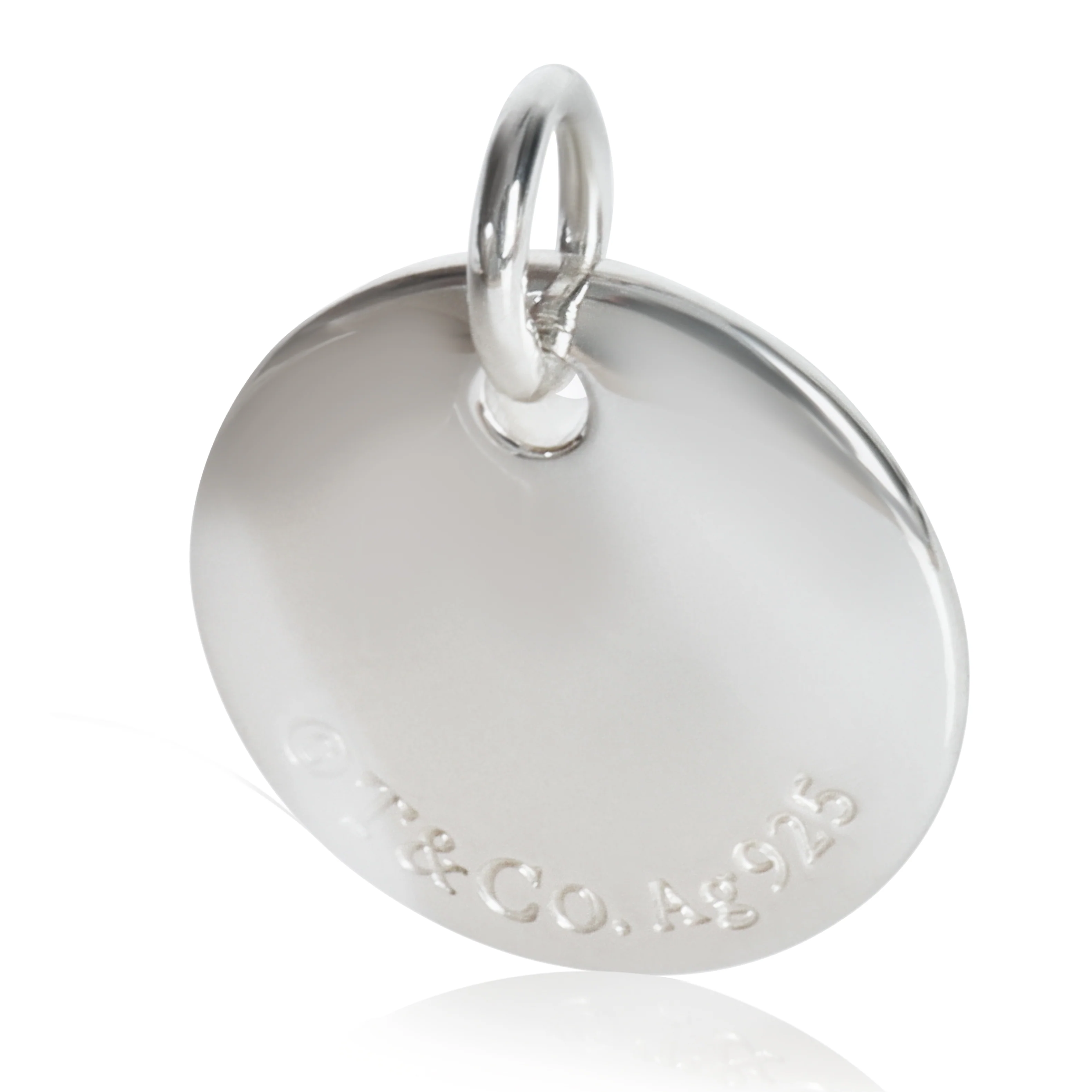 Sterling Silver  Initial M Charm - Image 3