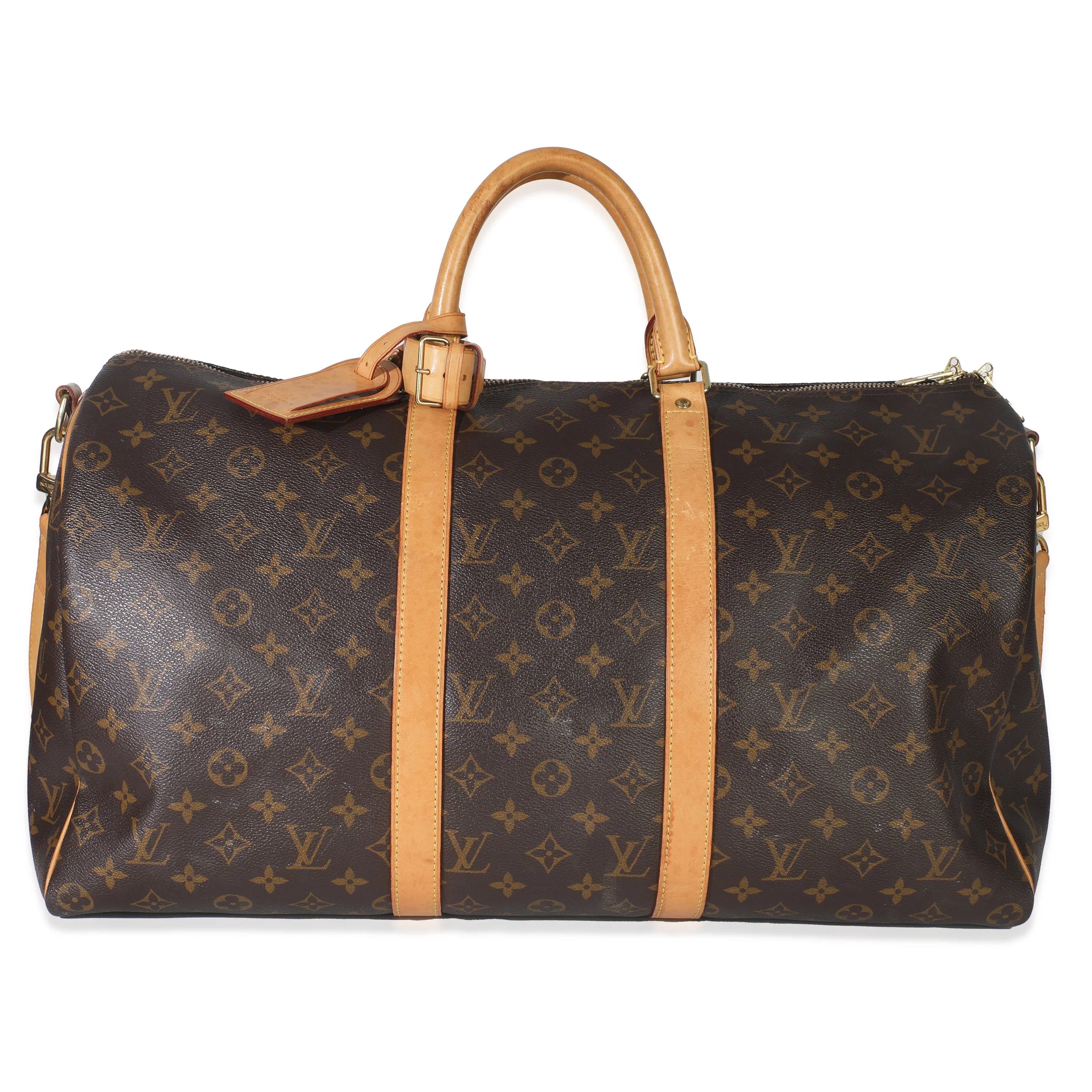 Monogram Canvas Keepall Bandouliere 50
