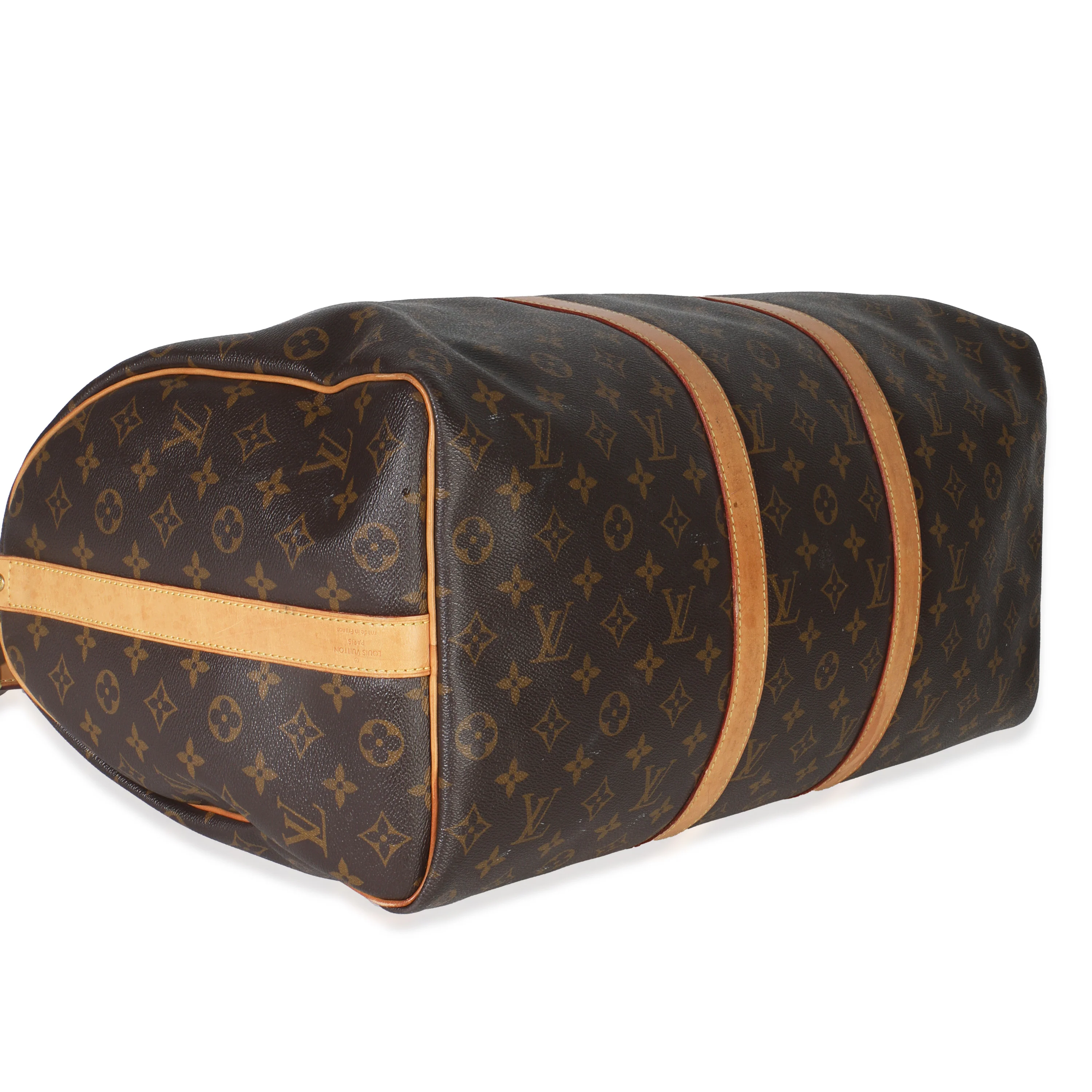 Monogram Canvas Keepall Bandouliere 50 - Image 6