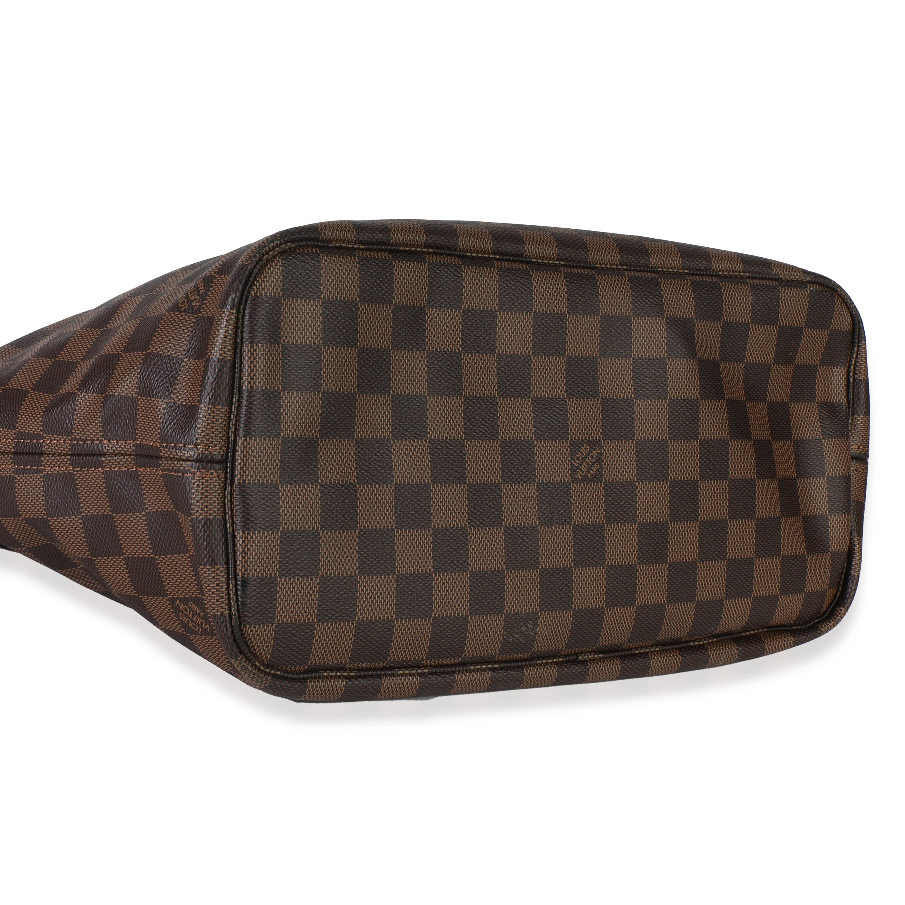 Cherry Damier Ebene Canvas Neverfull MM - Image 6