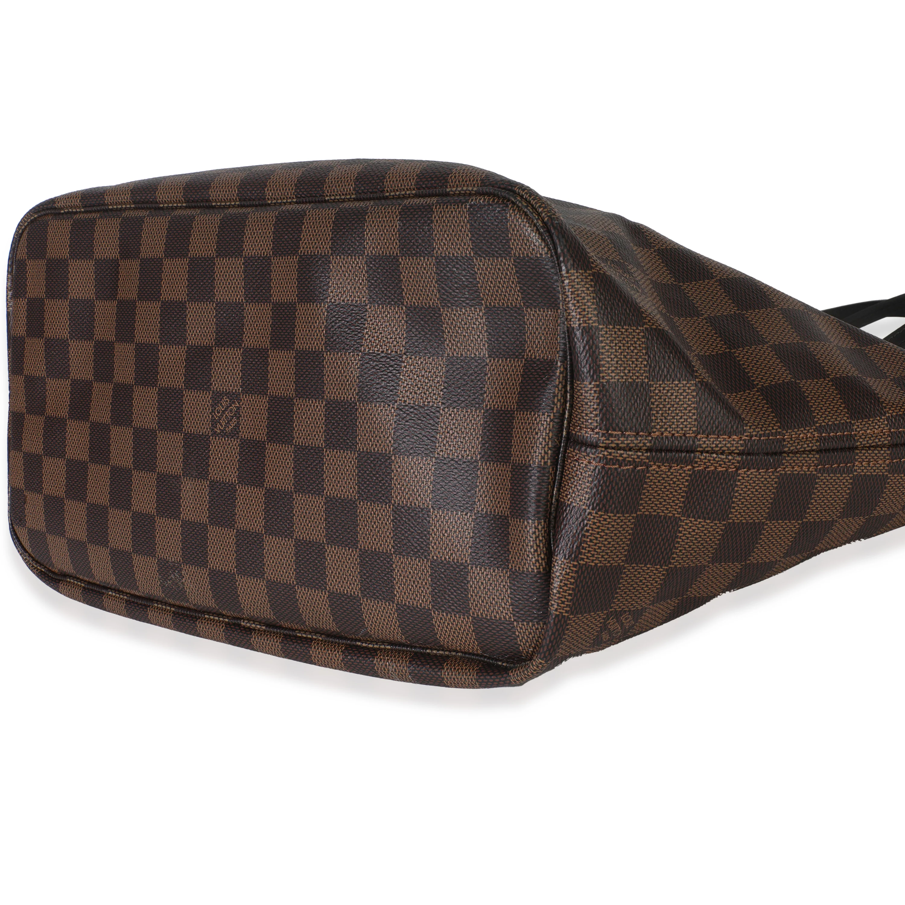Cherry Damier Ebene Canvas Neverfull MM - Image 7