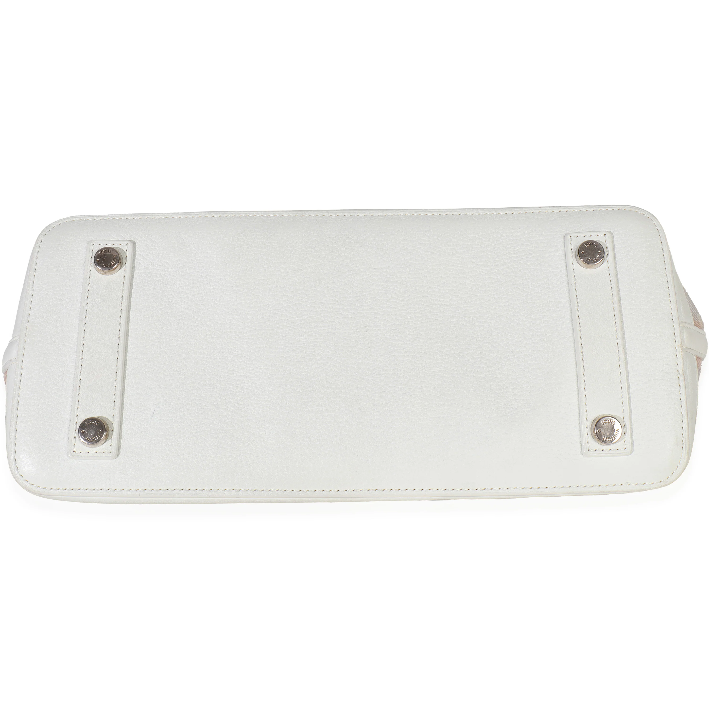 White Monogram Transparence Lockit East West - Image 5