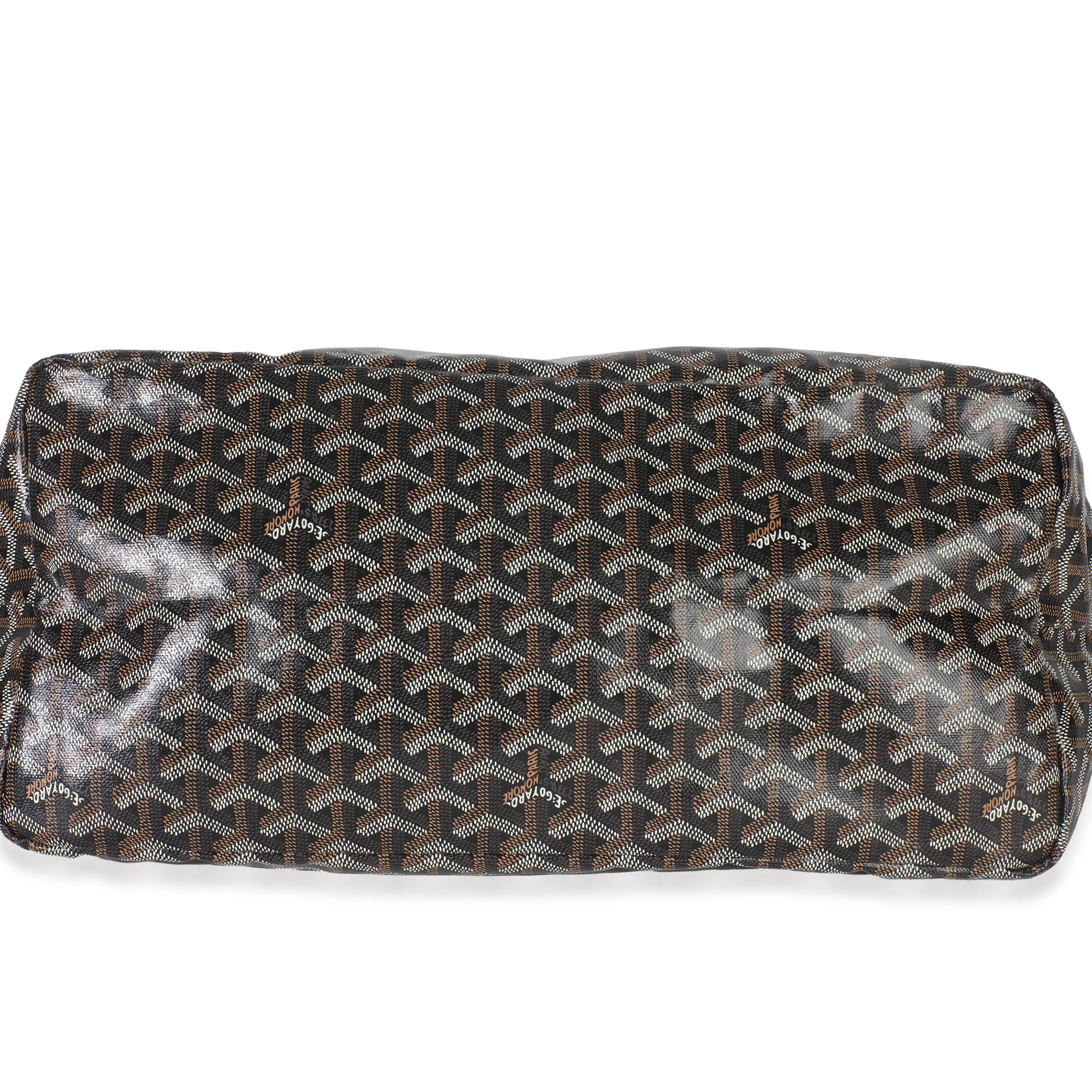Gold Black Goyardine Canvas Saint Louis GM - Image 5