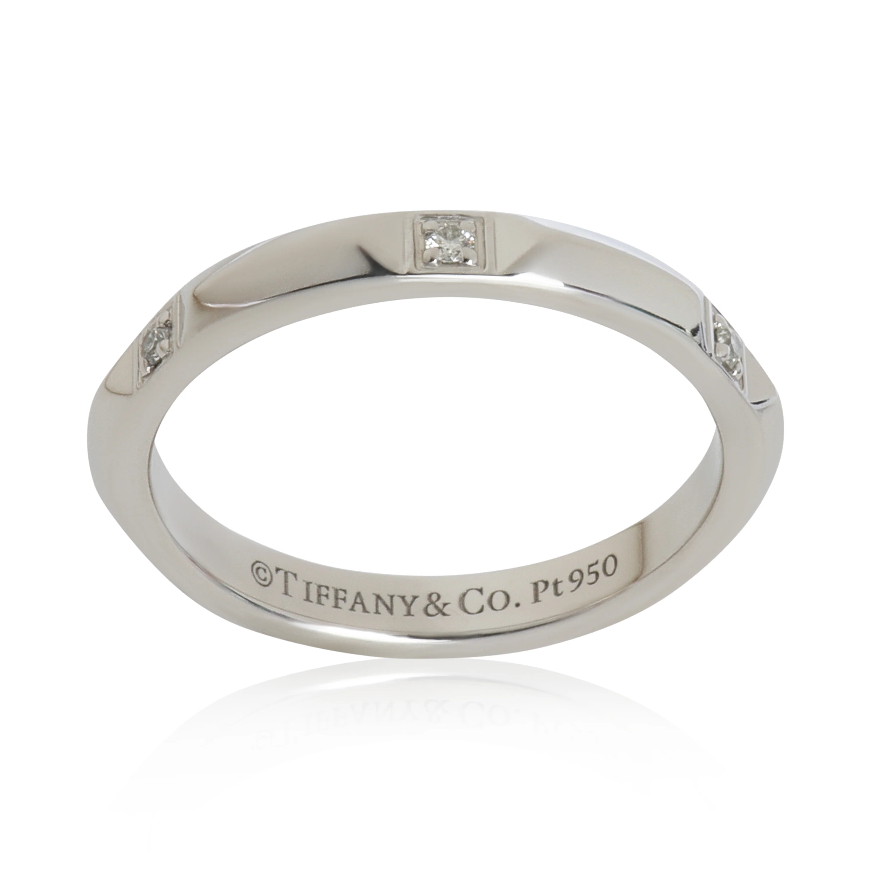 Platinum Diamond Tiffany True Band - Image 4