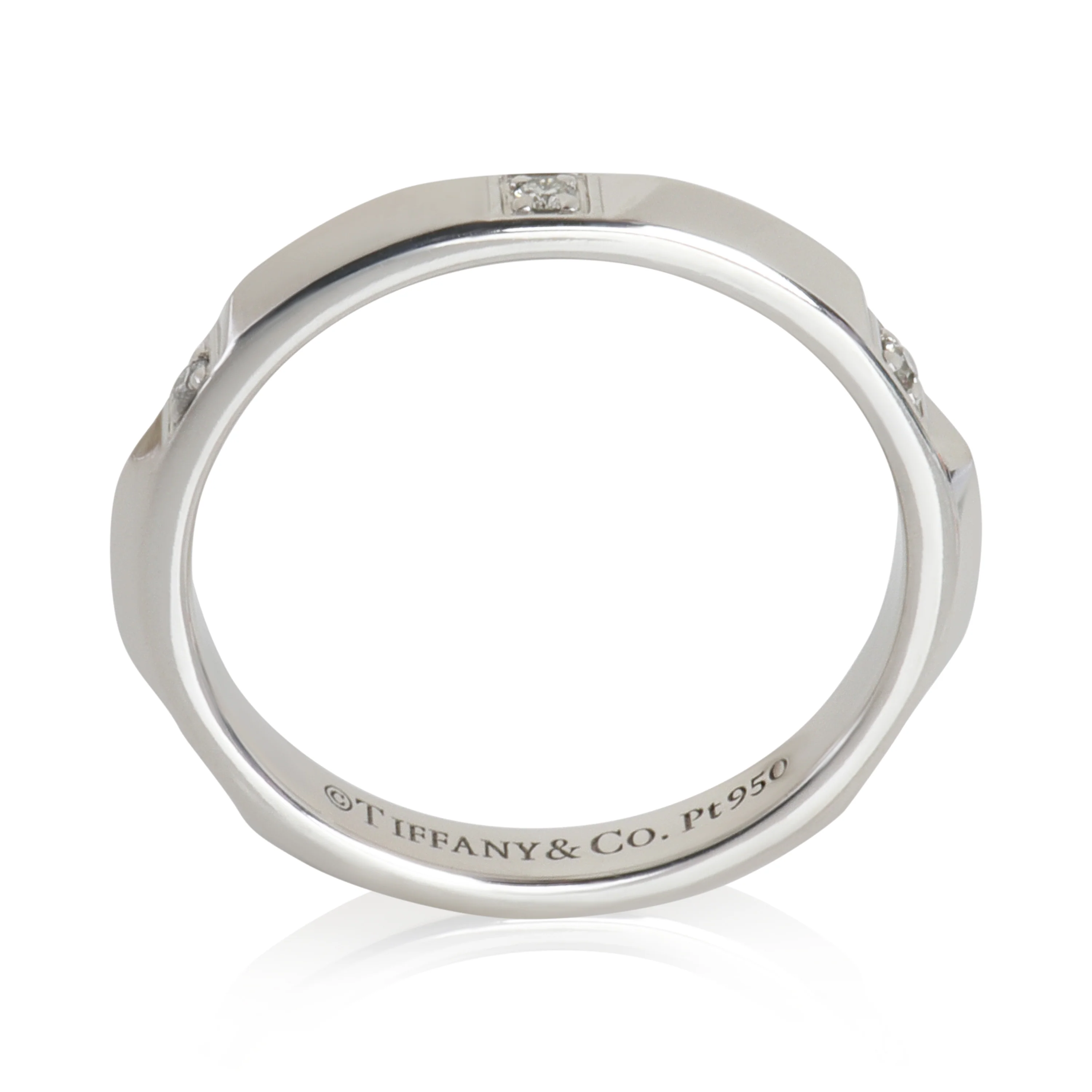 Platinum Diamond Tiffany True Band - Image 5