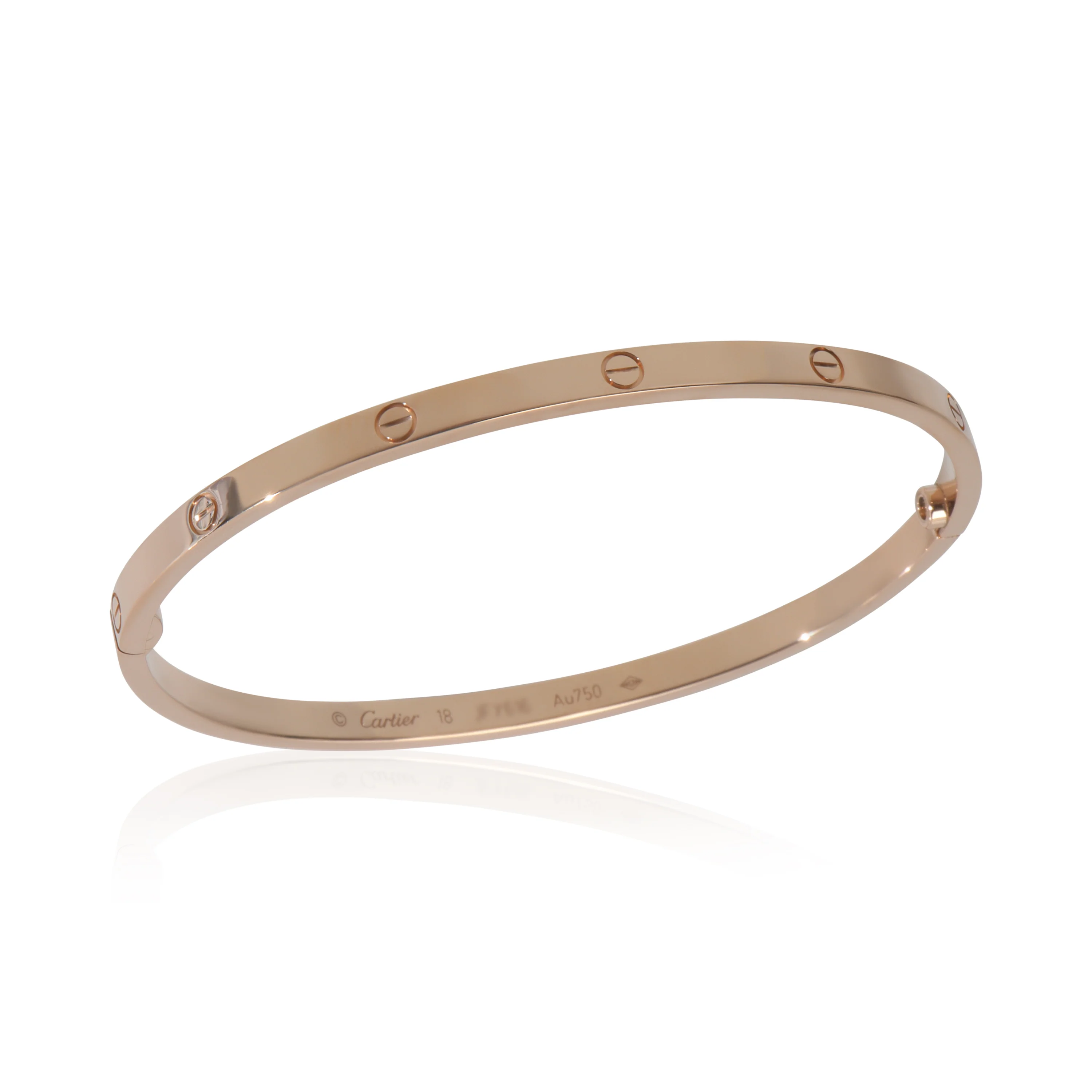 Rose Gold Small Model Love Bracelet - Image 5