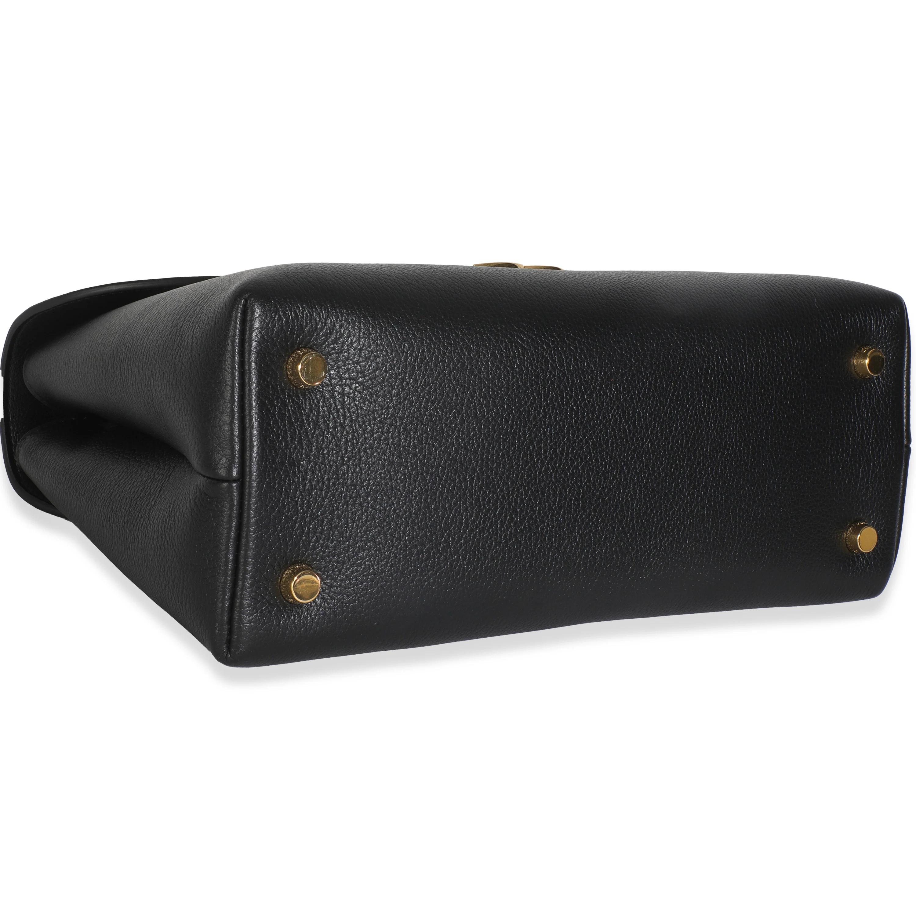 Black Supple Calfskin Medium Nino Bag - Image 6