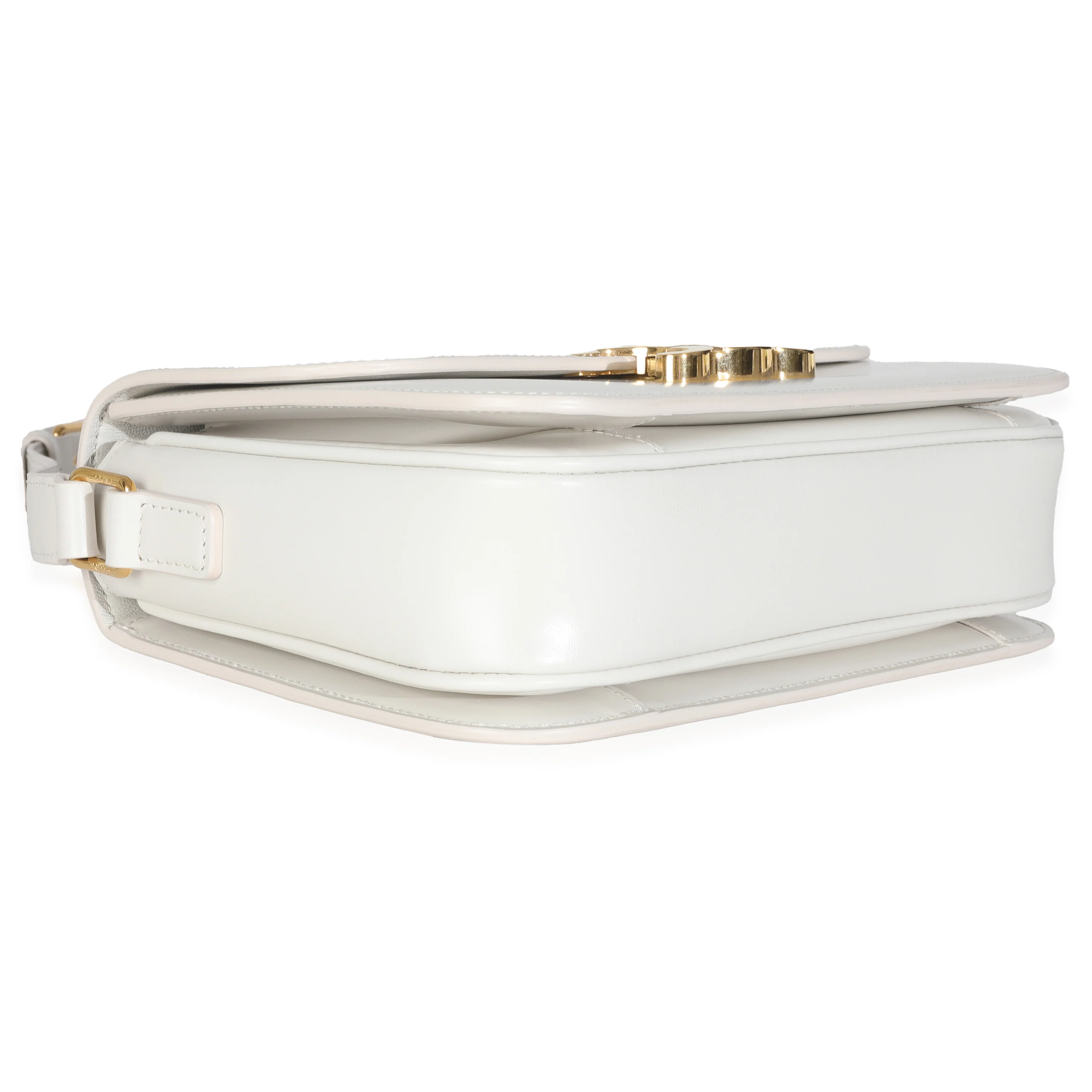Rice Shiny Calfskin Classique Triomphe Bag - Image 6