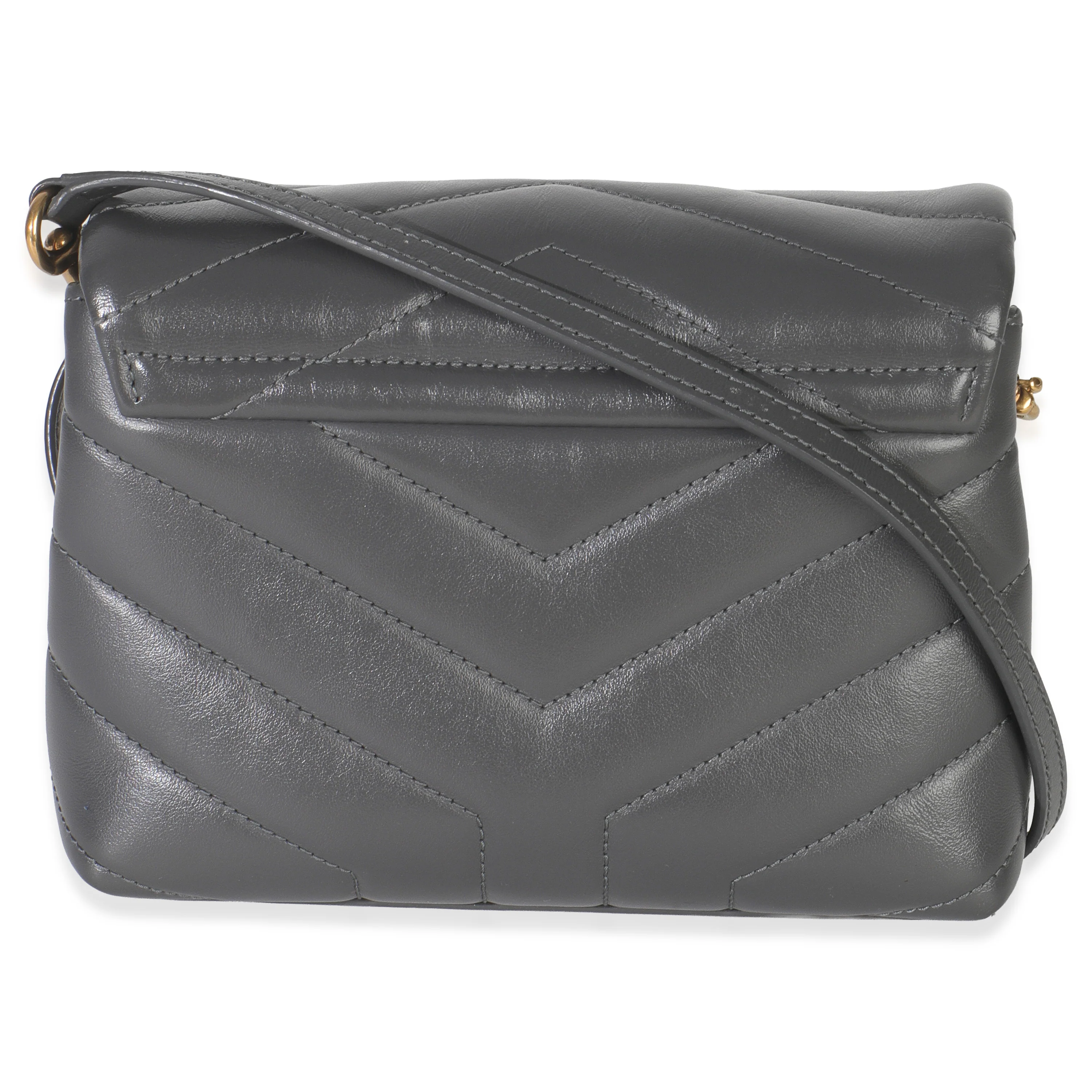 Dark Smog Y Quilted Calfskin Monogram Toy Loulou Crossbody - Image 4