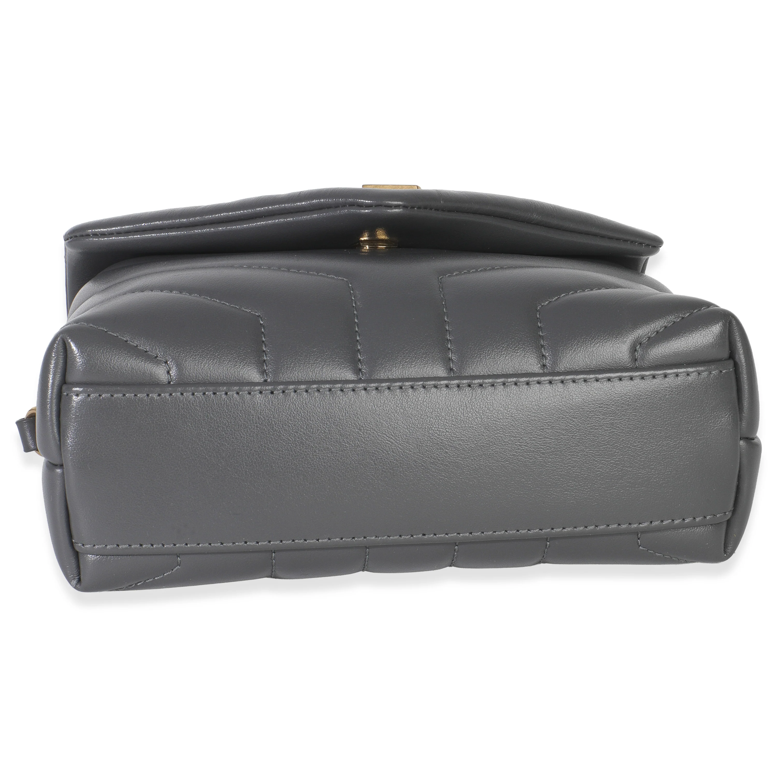 Dark Smog Y Quilted Calfskin Monogram Toy Loulou Crossbody - Image 5