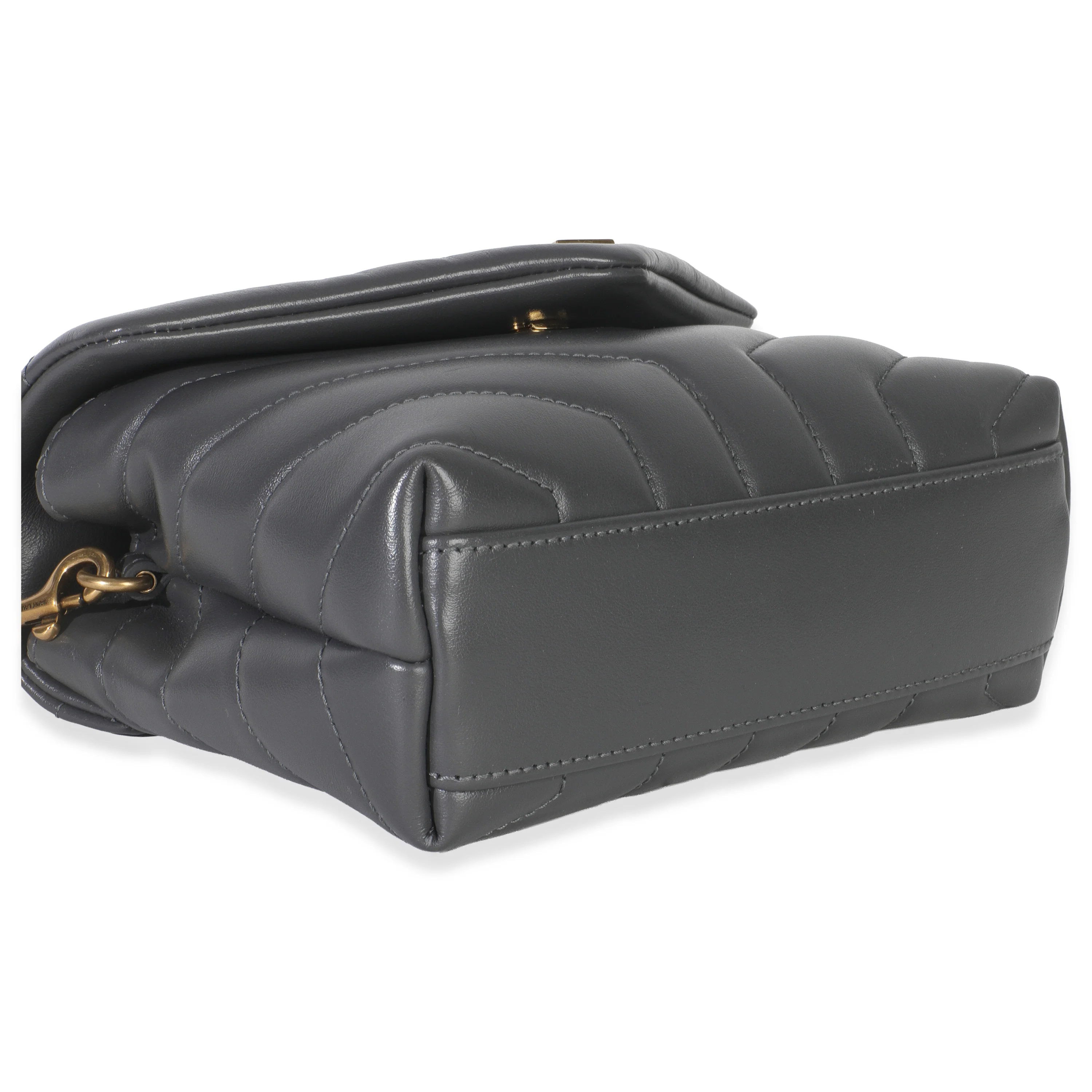 Dark Smog Y Quilted Calfskin Monogram Toy Loulou Crossbody - Image 6