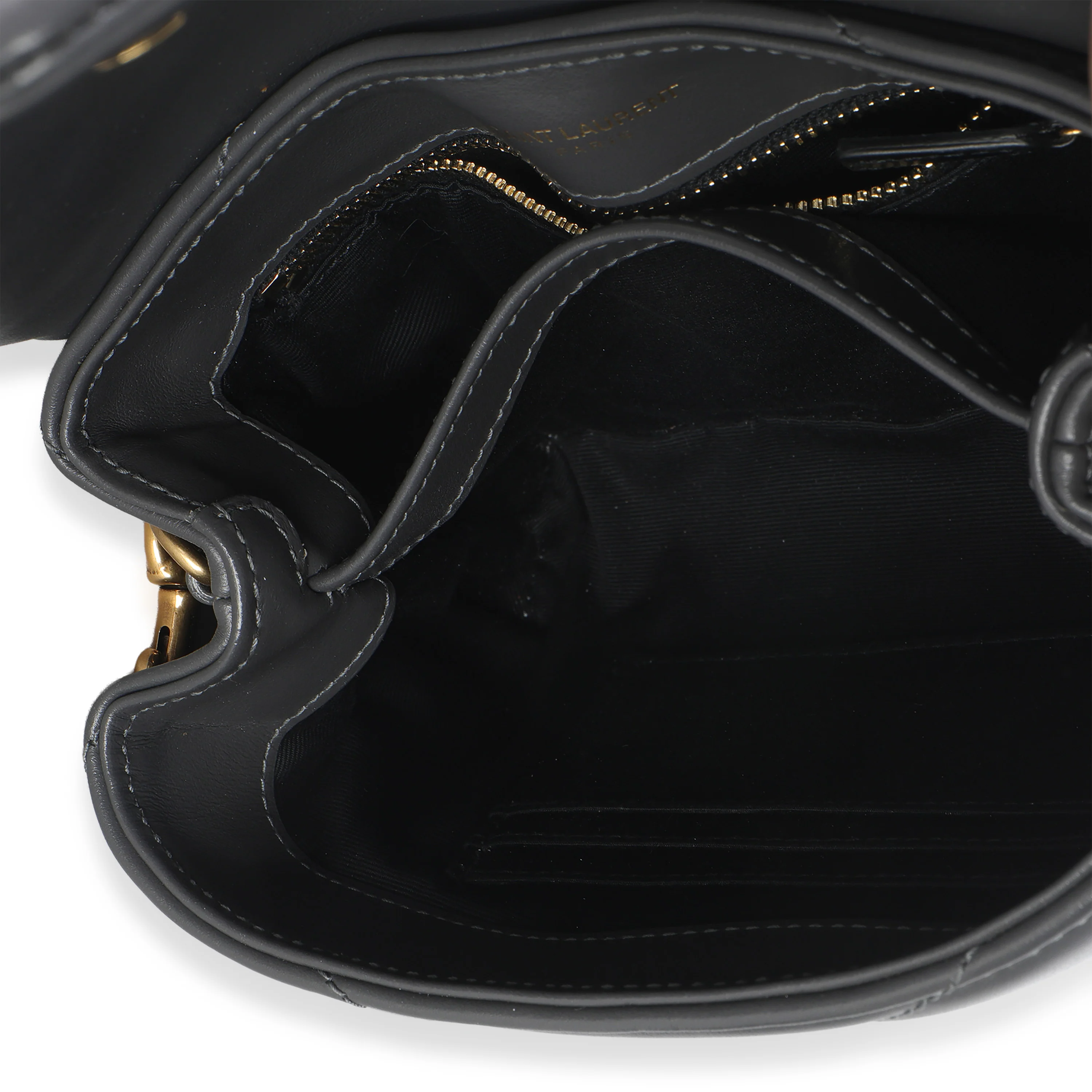 Dark Smog Y Quilted Calfskin Monogram Toy Loulou Crossbody - Image 9