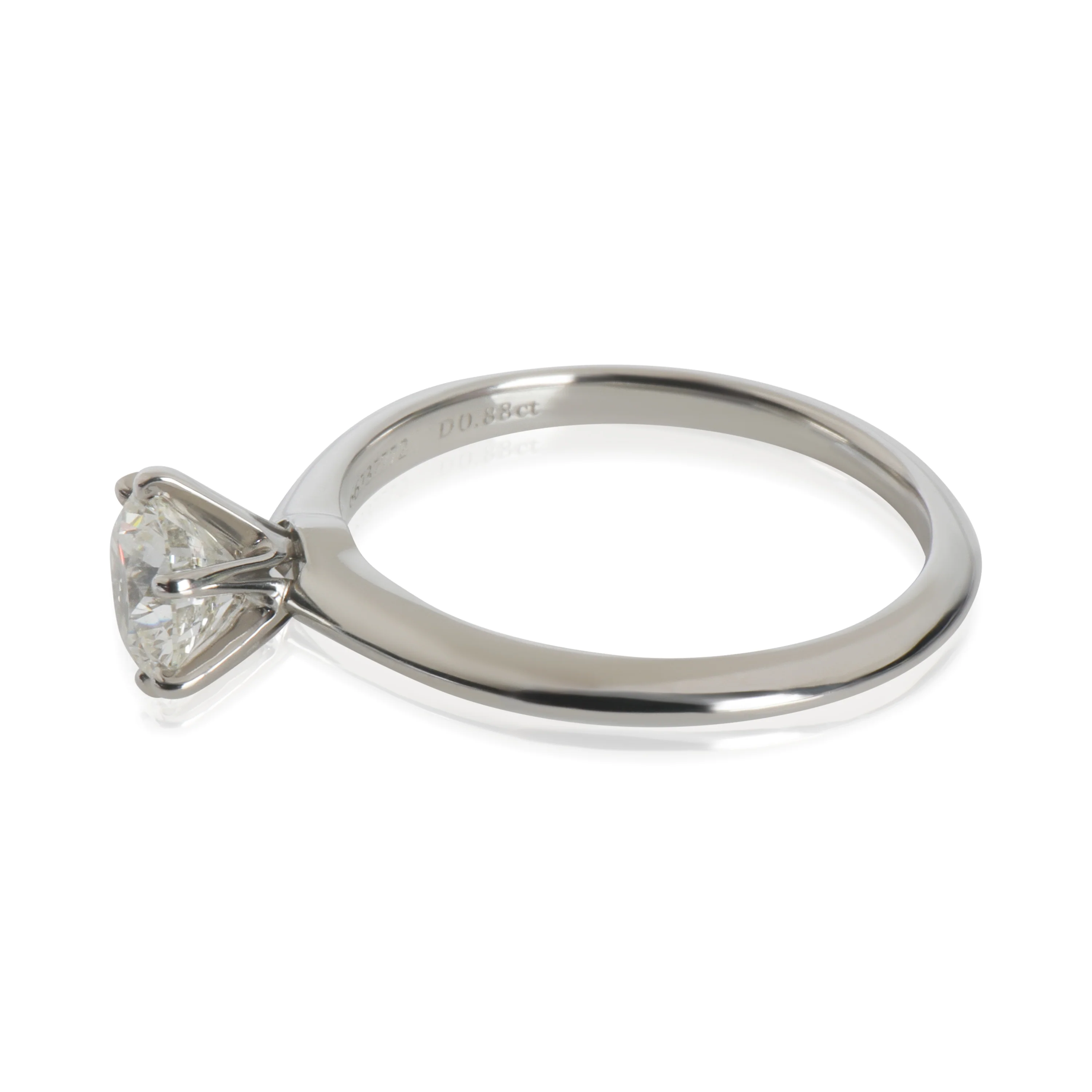 0.88 ct Round Brilliant Diamond Engagement Ring - Image 2