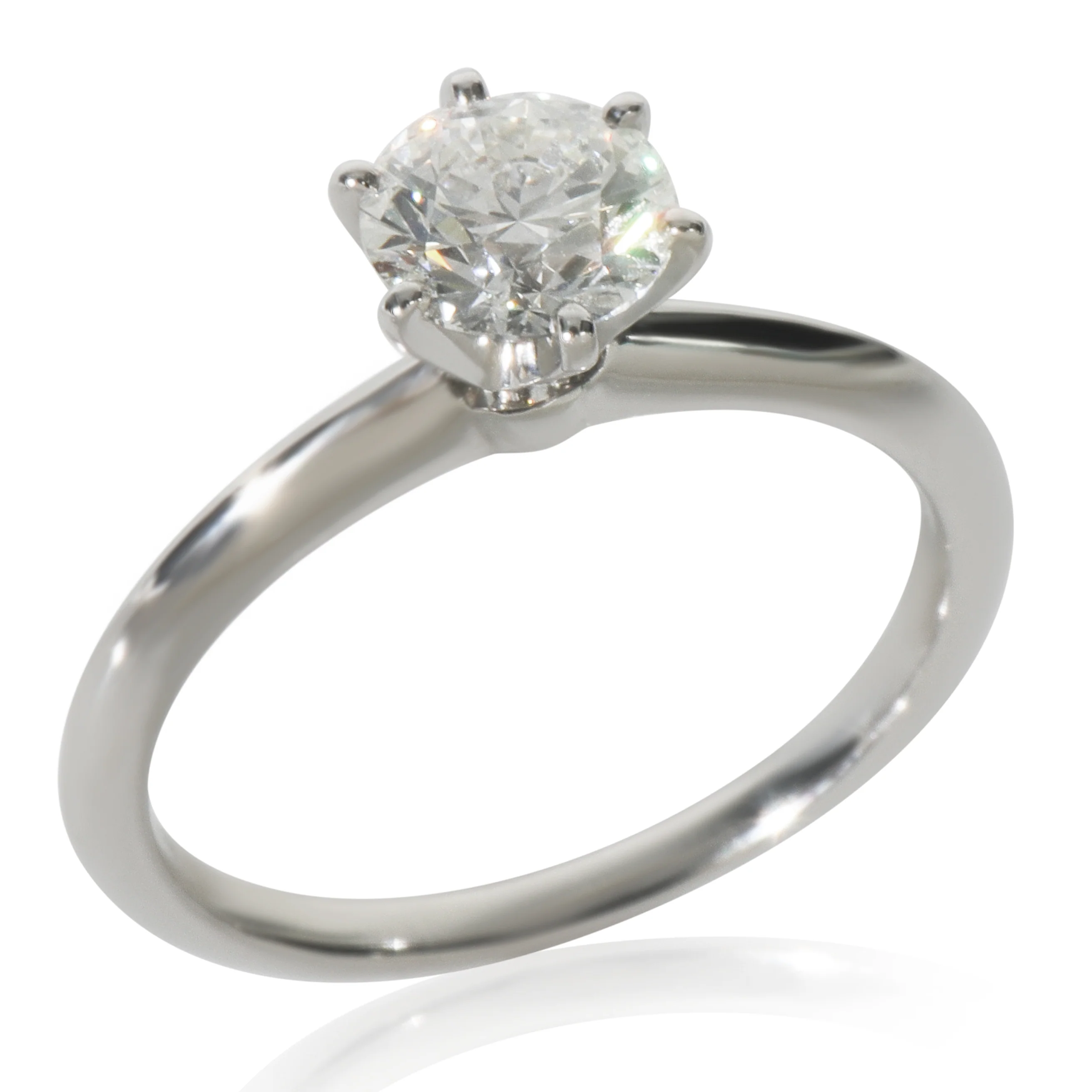 0.88 ct Round Brilliant Diamond Engagement Ring - Image 6