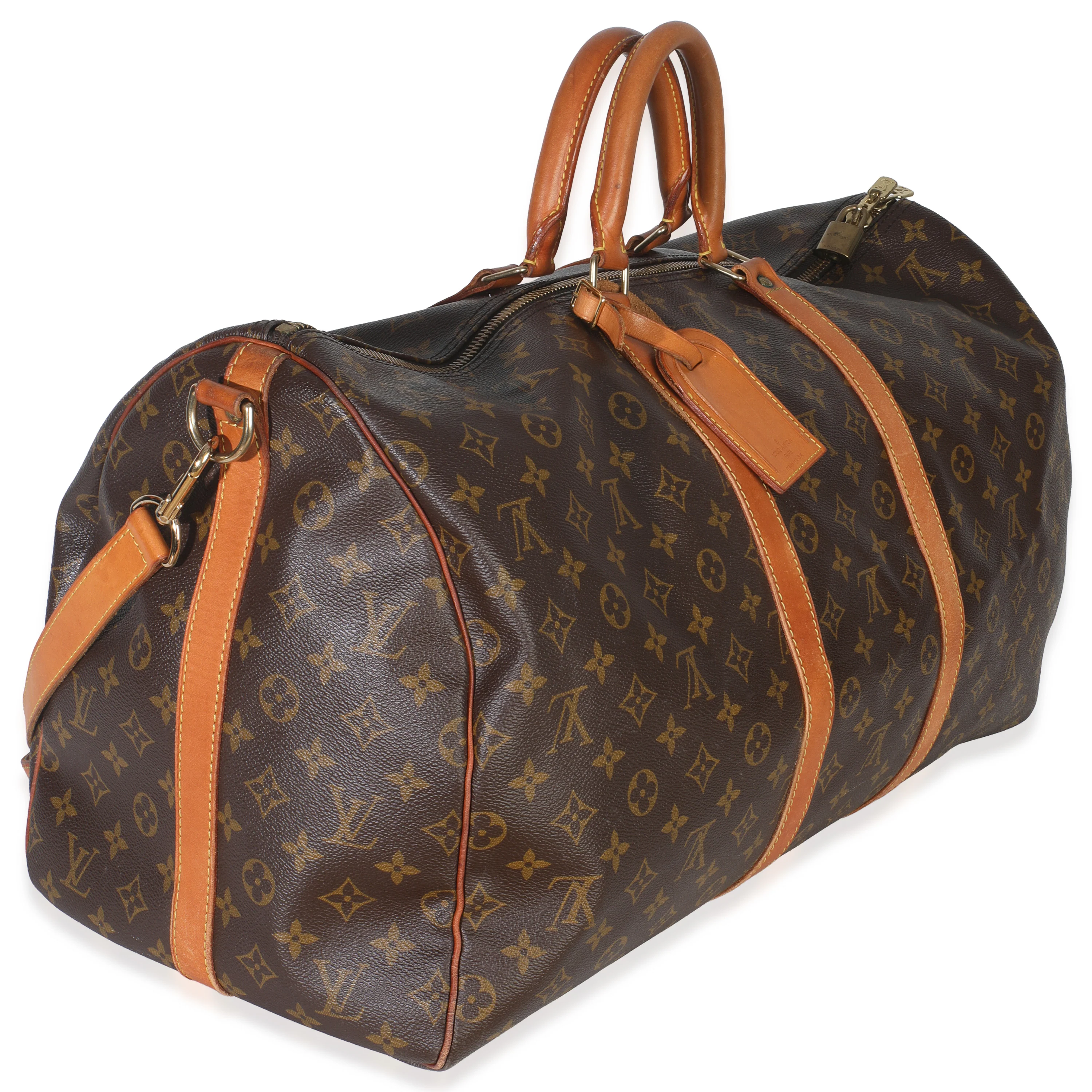 Monogram Canvas Keepall Bandouliere 55 - Image 3