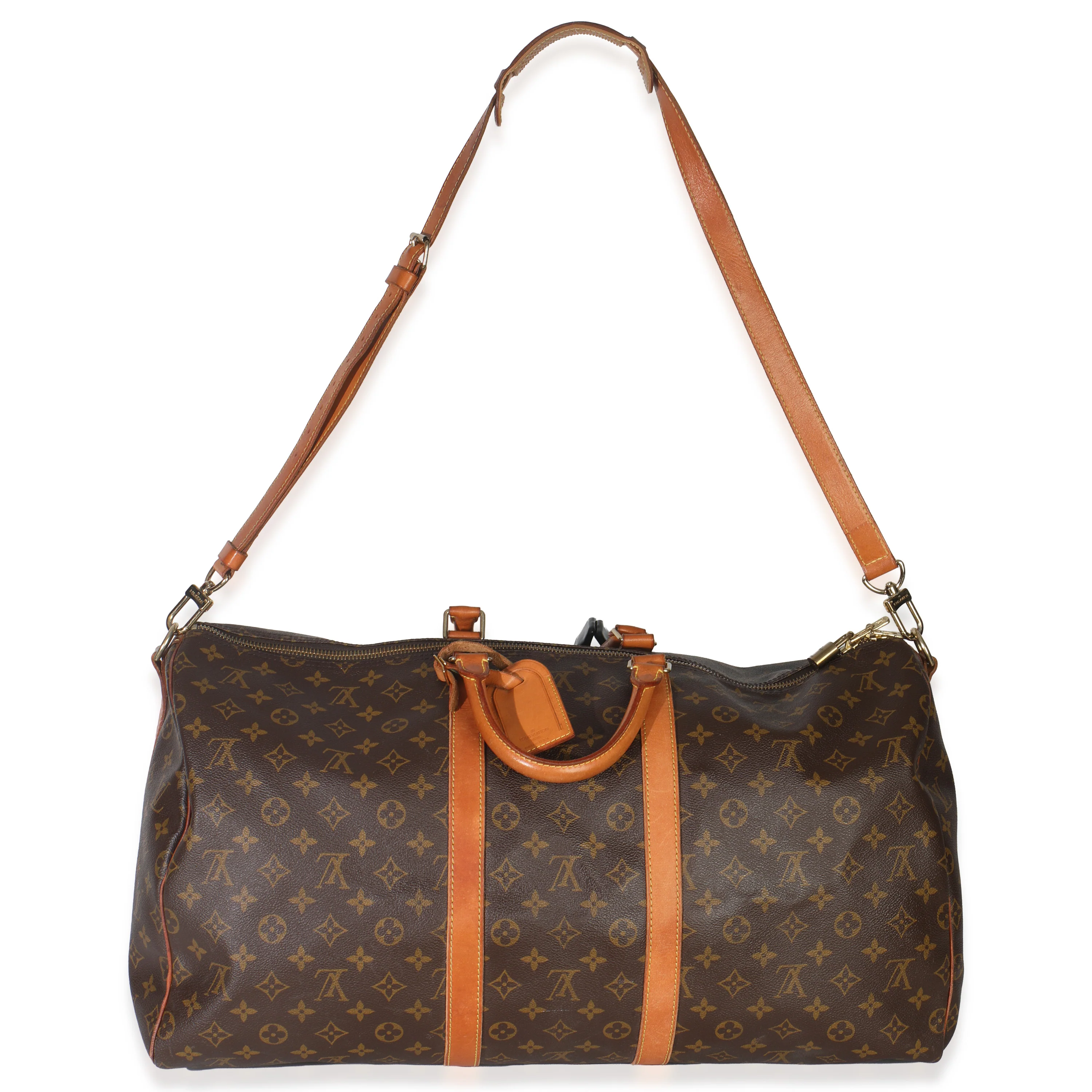 Monogram Canvas Keepall Bandouliere 55 - Image 8